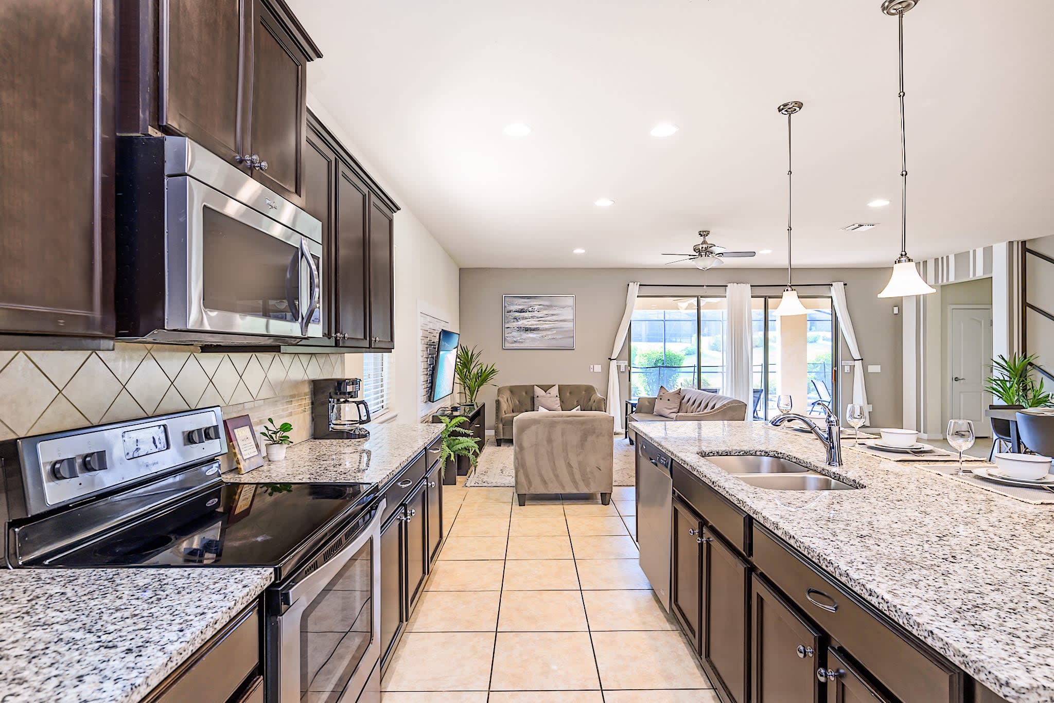 Functional And Inviting Space For Cooking And Socializing
