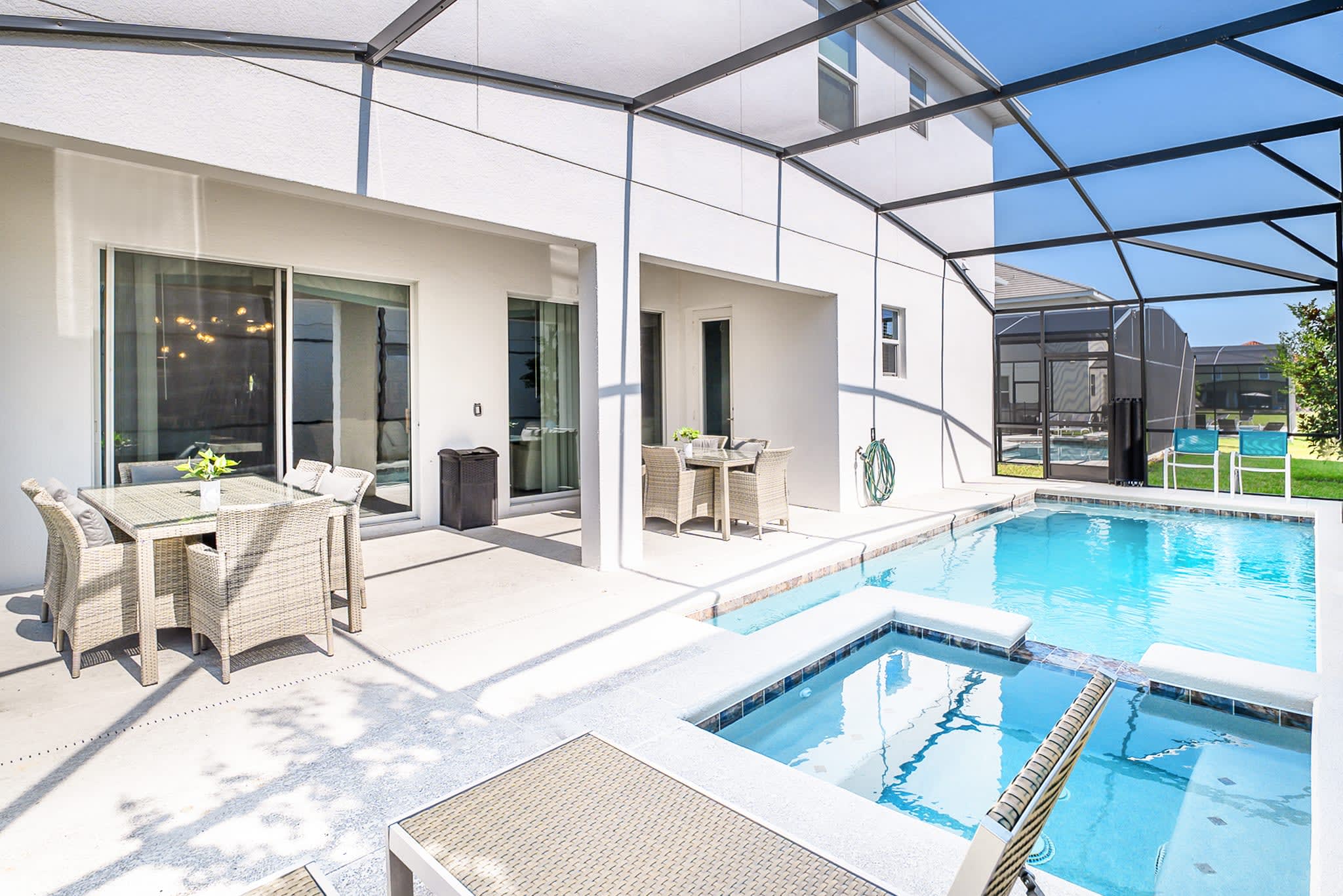 Upstay Sleeps 26 w Private Pool Hot Tub Games