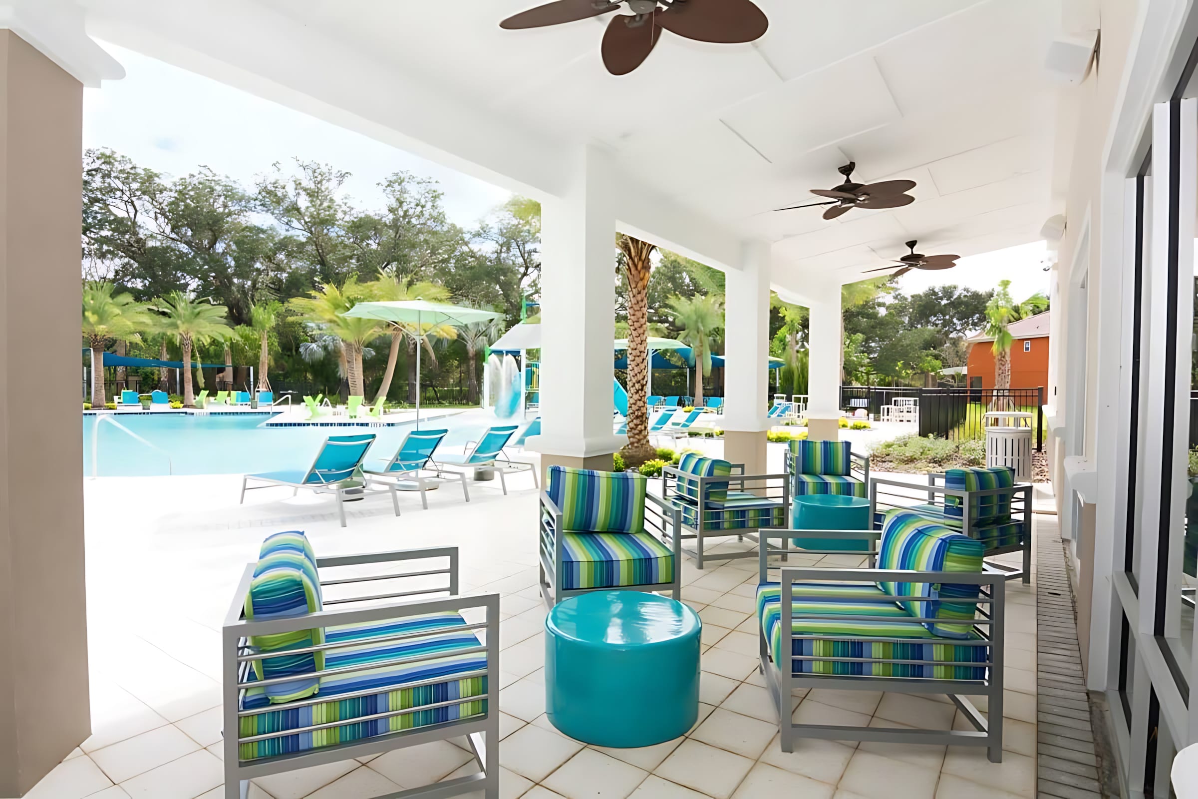 Located at the Veranda Palms Resort