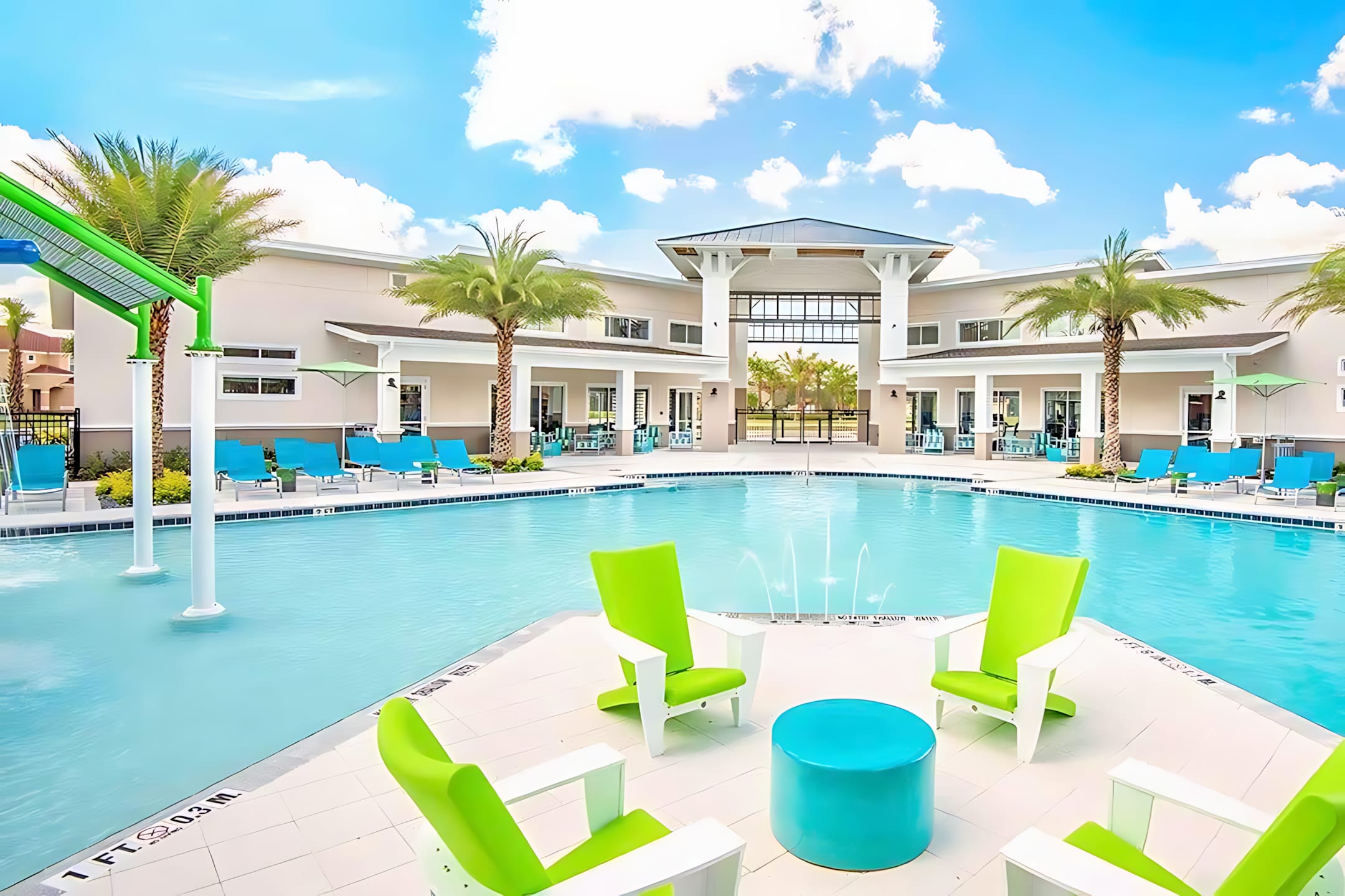 Located at the Veranda Palms Resort