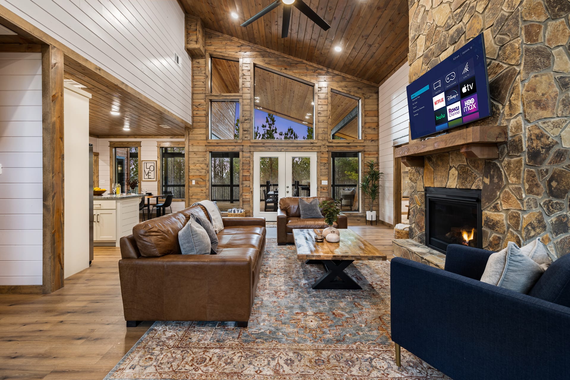 Hidden Cabin Among Pines with Hot Tub & Fire Pit