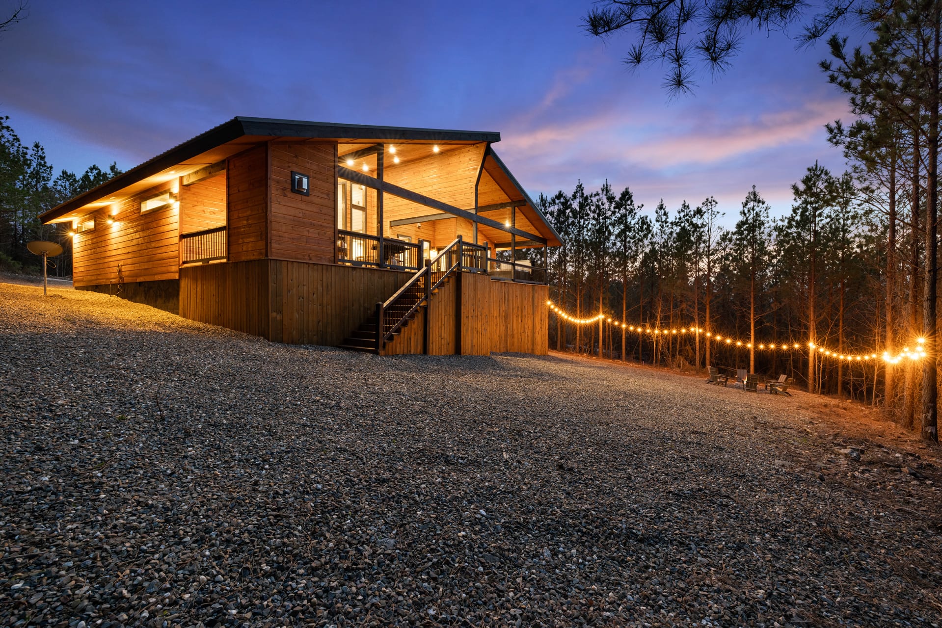 Hidden Cabin Among Pines with Hot Tub & Fire Pit