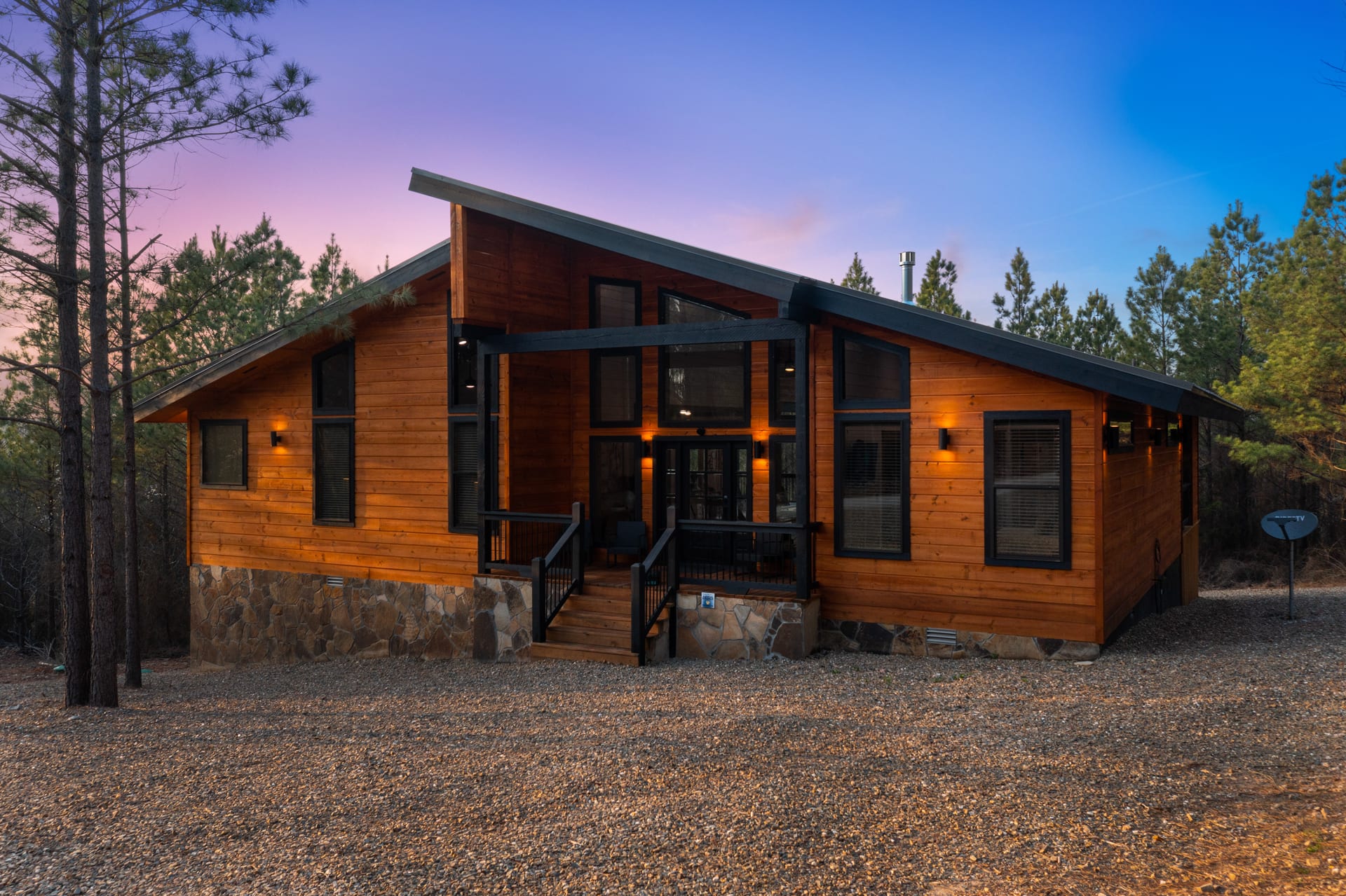 Hidden Cabin Among Pines with Hot Tub & Fire Pit