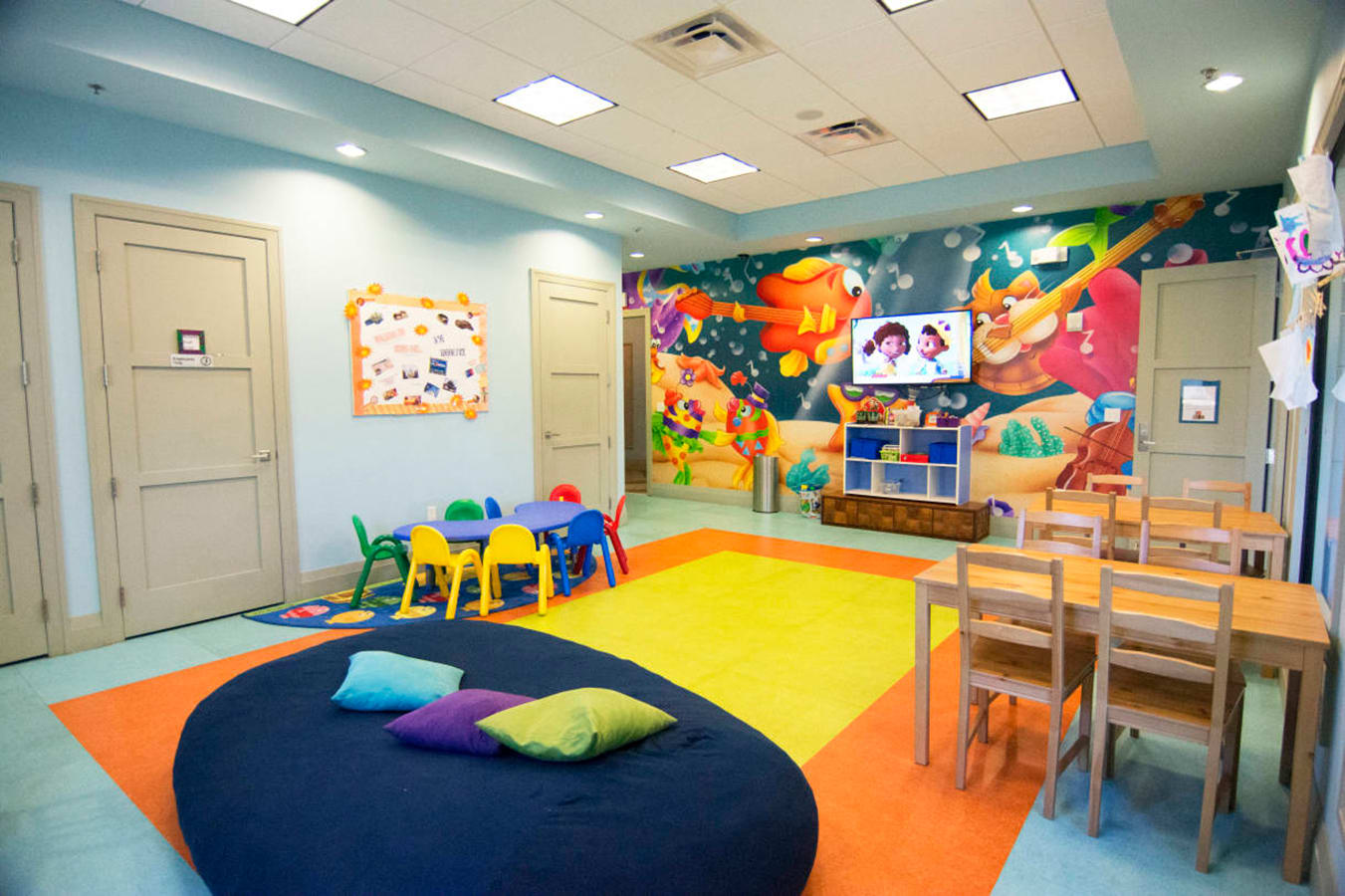 Safe And Vibrant Play Area For The Little Ones