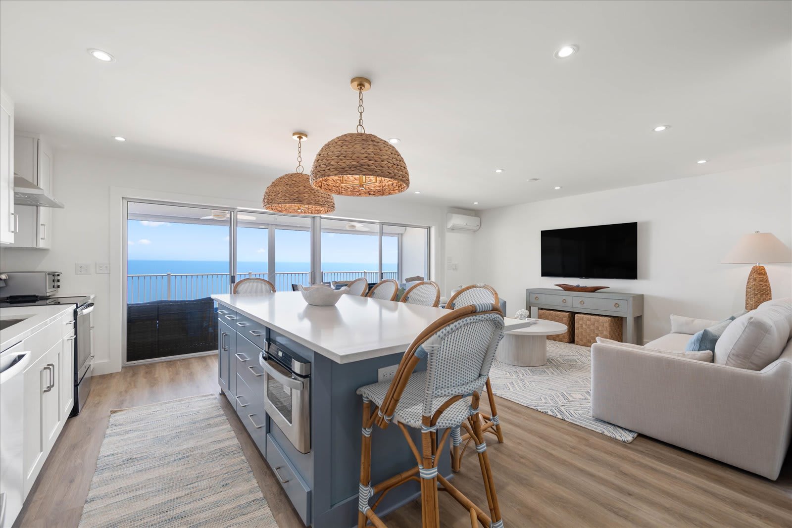 Coastal Inspired Three Bedroom Oceanfront Condo