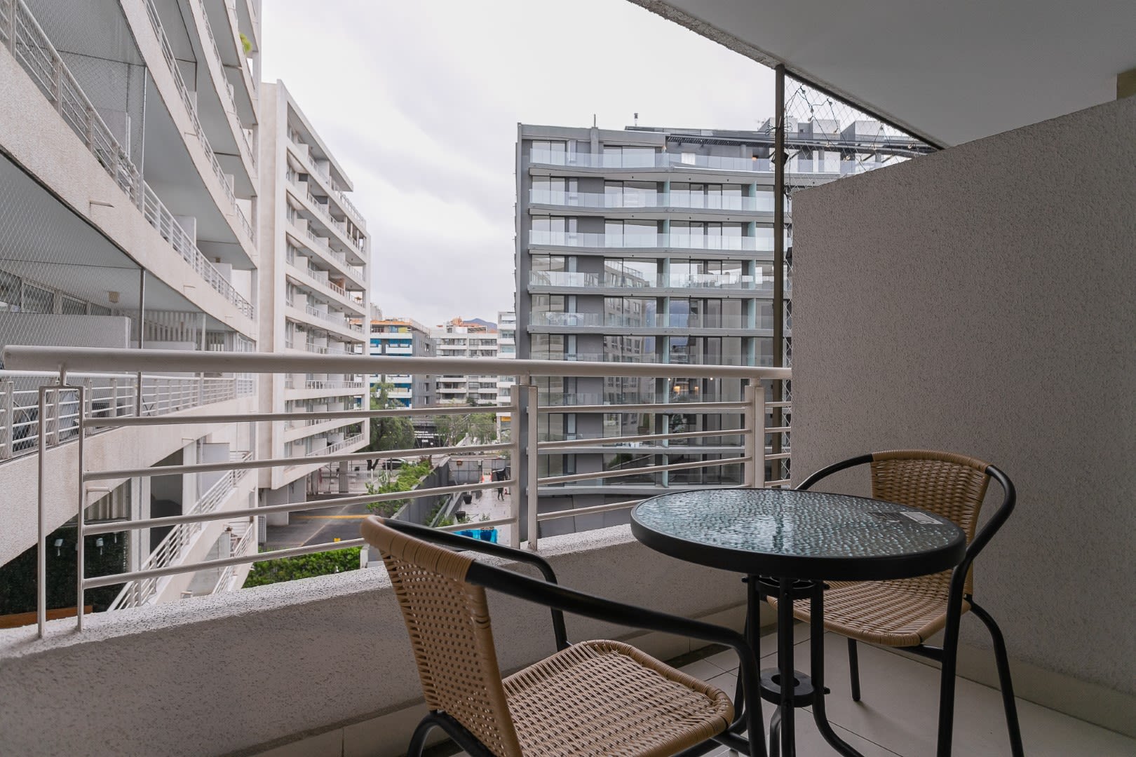 Relax on your private balcony with city views, perfect for morning coffee or evening relaxation.
