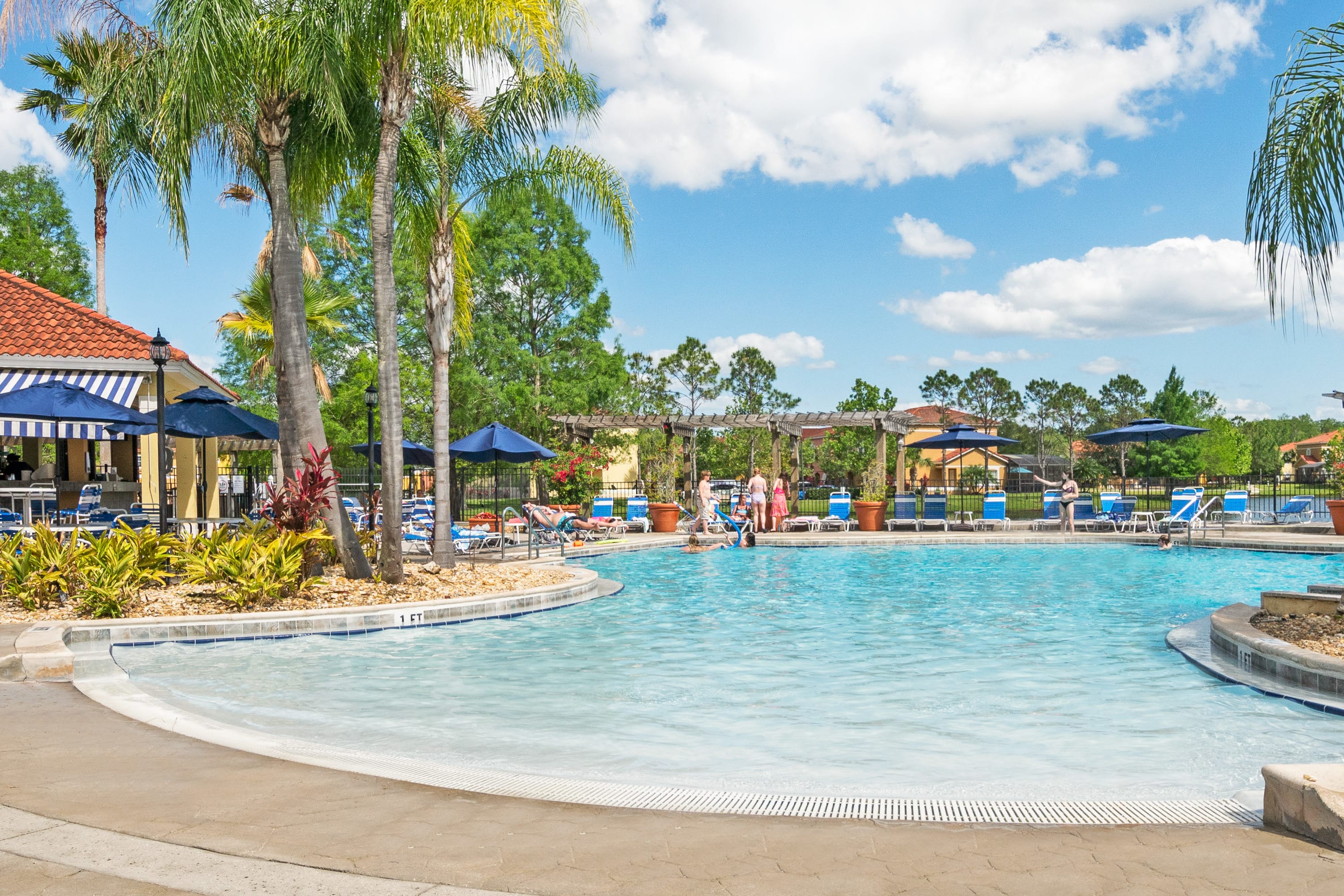 Shallow Entry Swimming Pool at the Terra Verde Resort