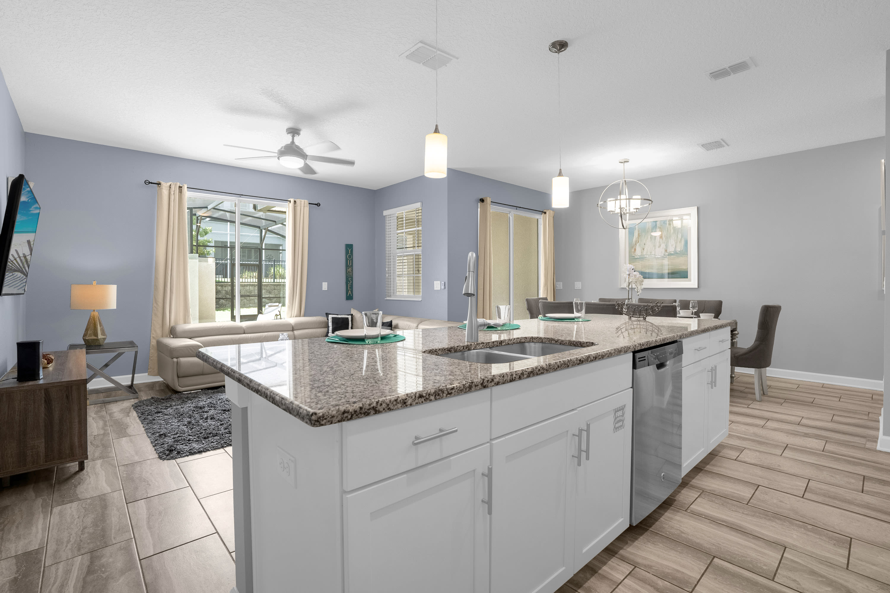 Large Kitchen Island