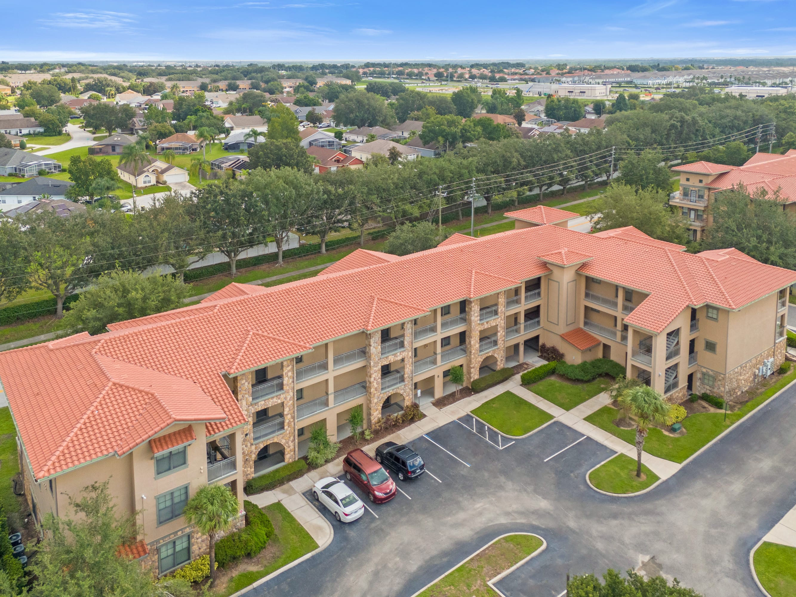 Located at the Bella Piazza Resort