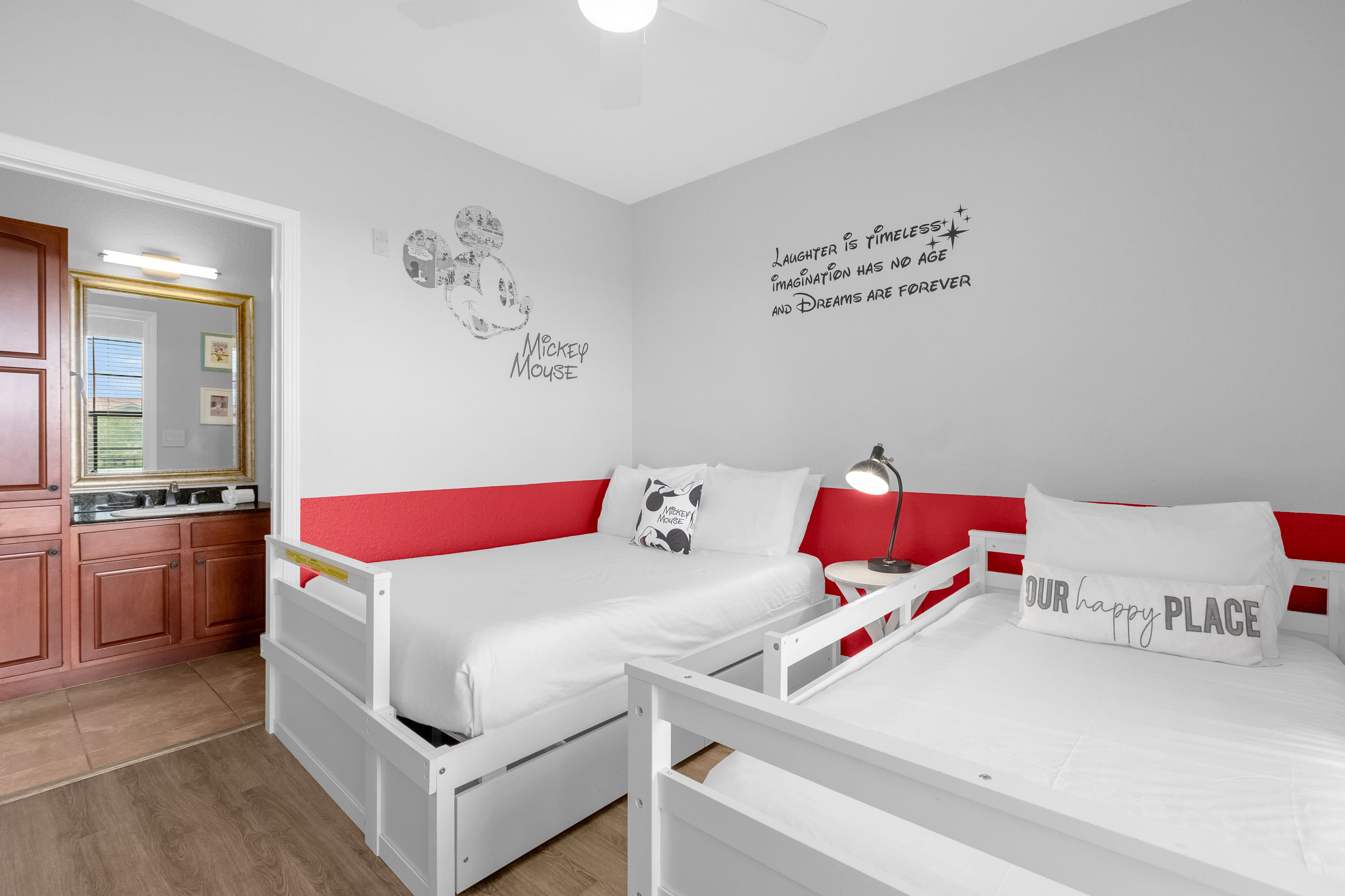 Mickey Mouse Themed Bedroom with En-Suite Bathroom