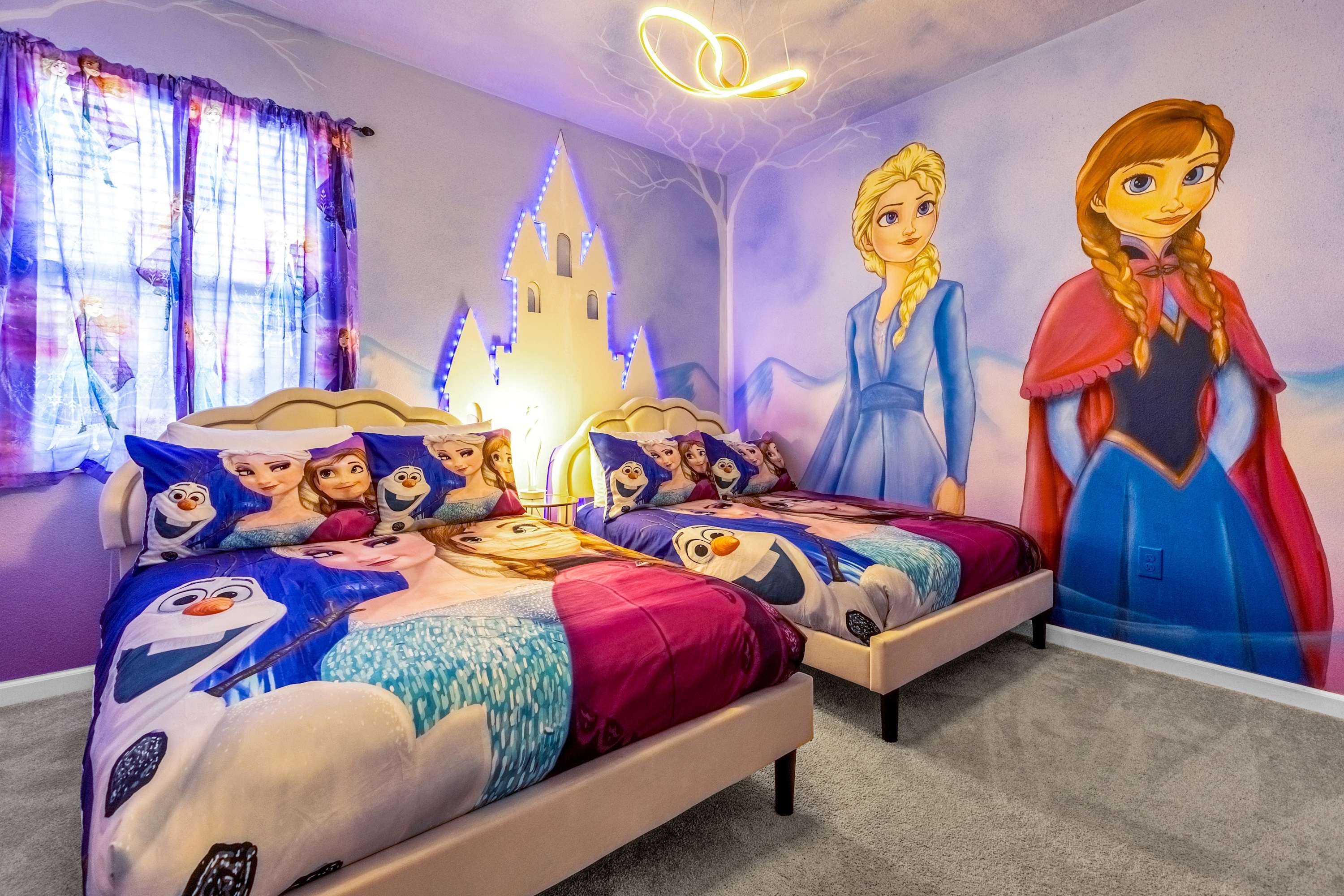 Frozen Themed Bedroom