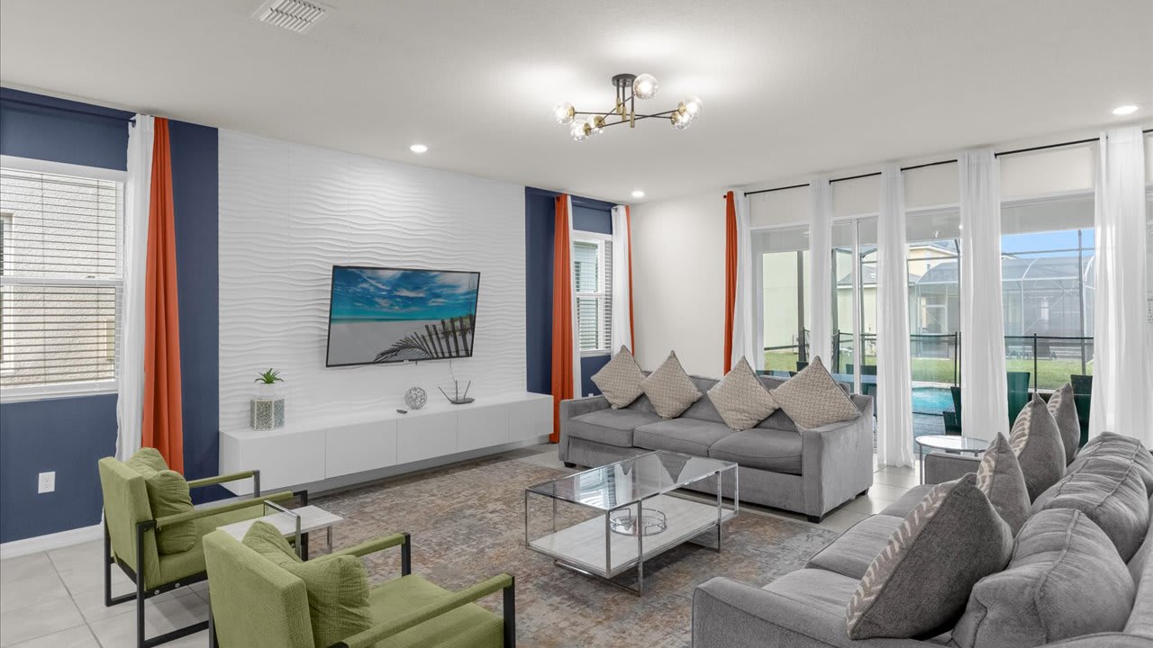9BR Fun Villa Private Pool Arcade Game Loft | Photo 5