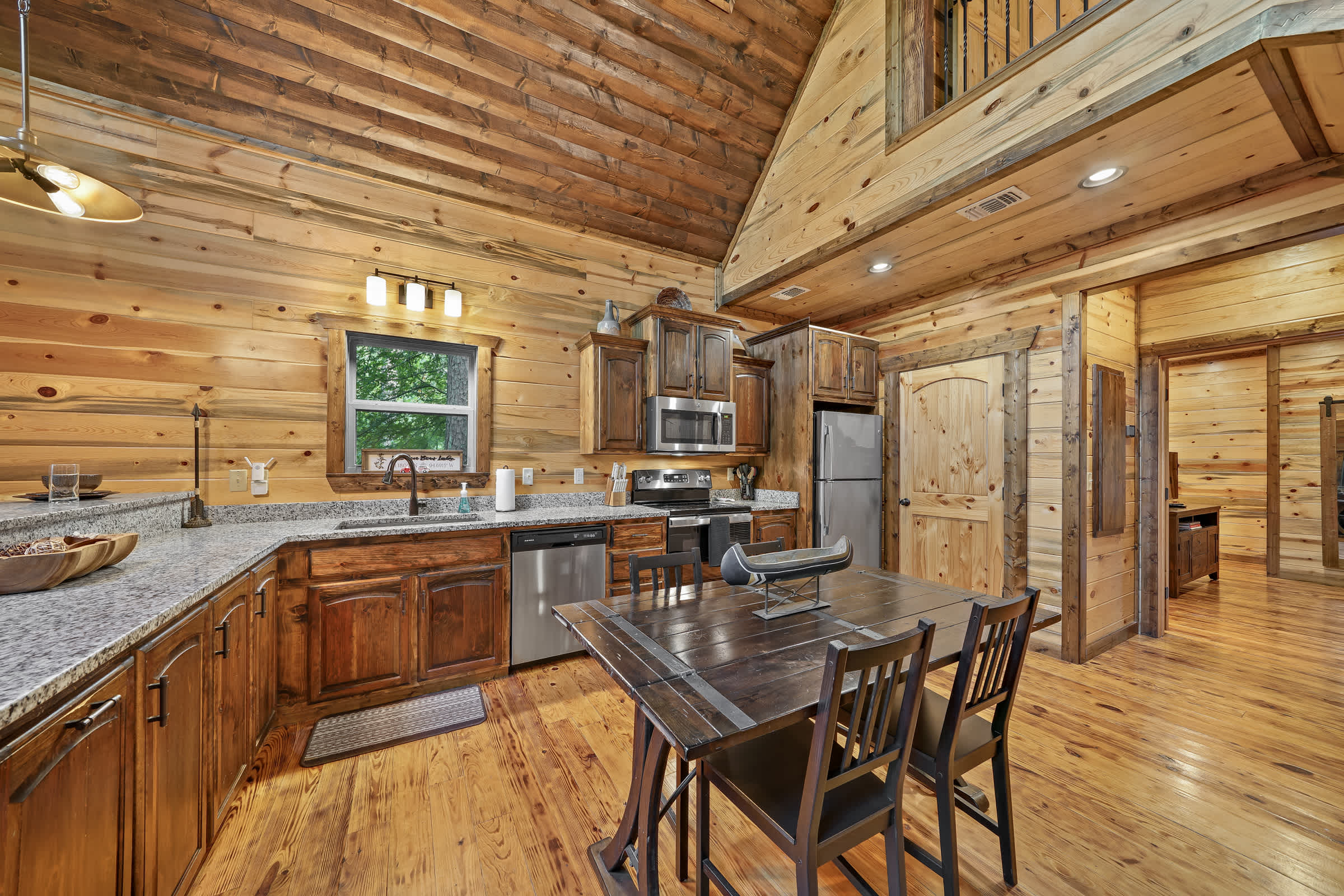 Rustic Cabin Near Creek with Hot Tub & Fire Pit