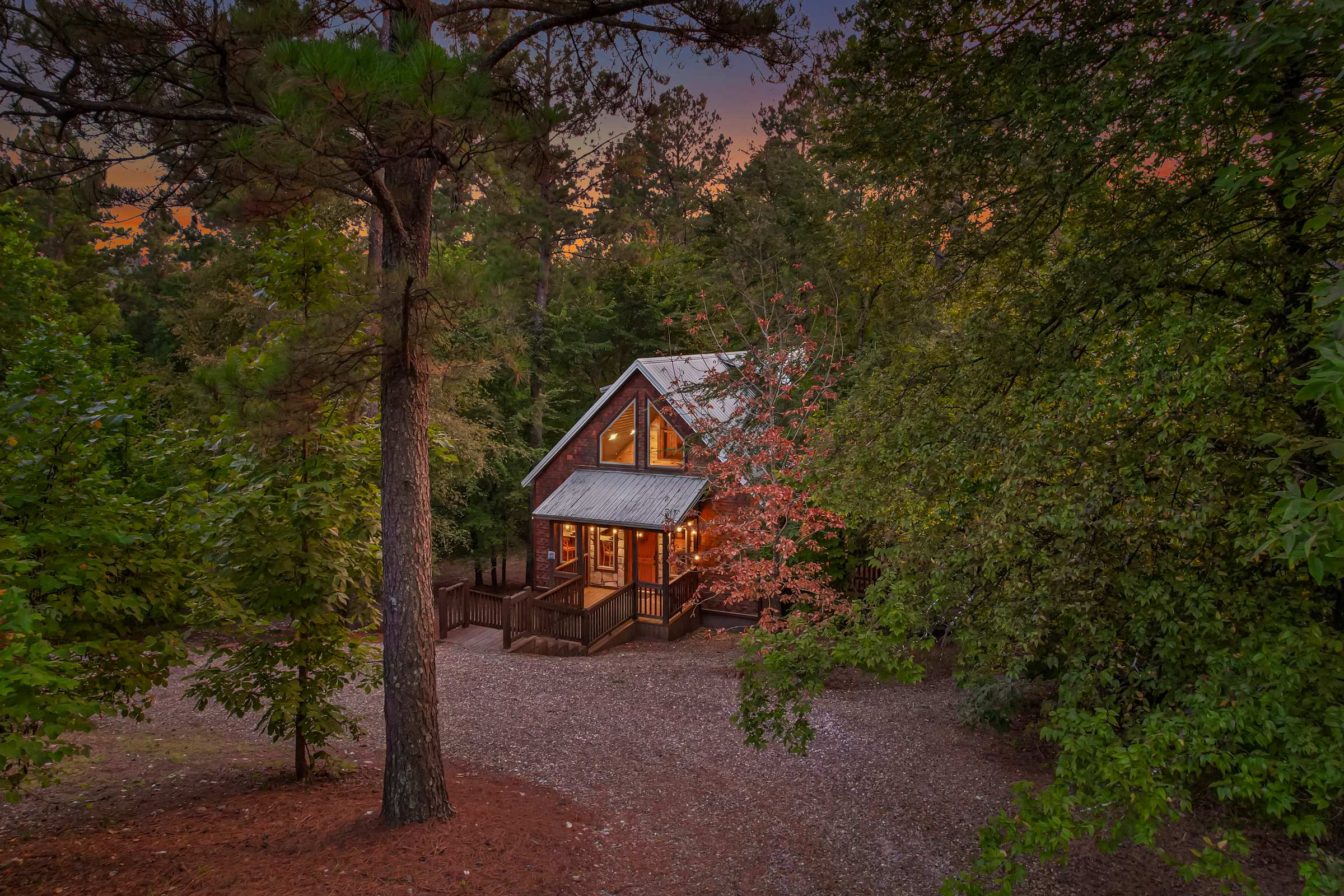 Rustic Cabin Near Creek with Hot Tub & Fire Pit