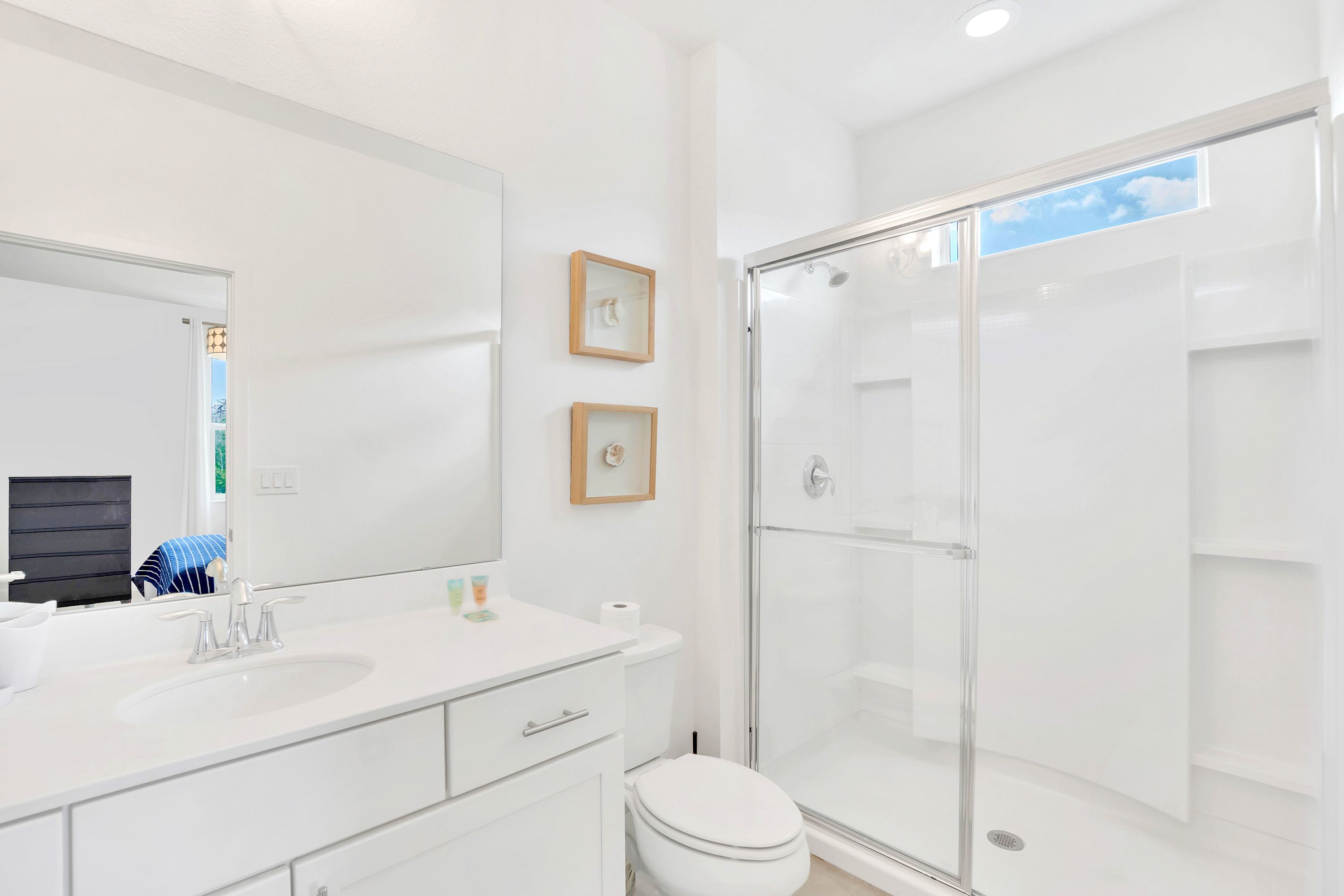 Elegant Walk-In Shower Bathroom With Practical And Stylish Design