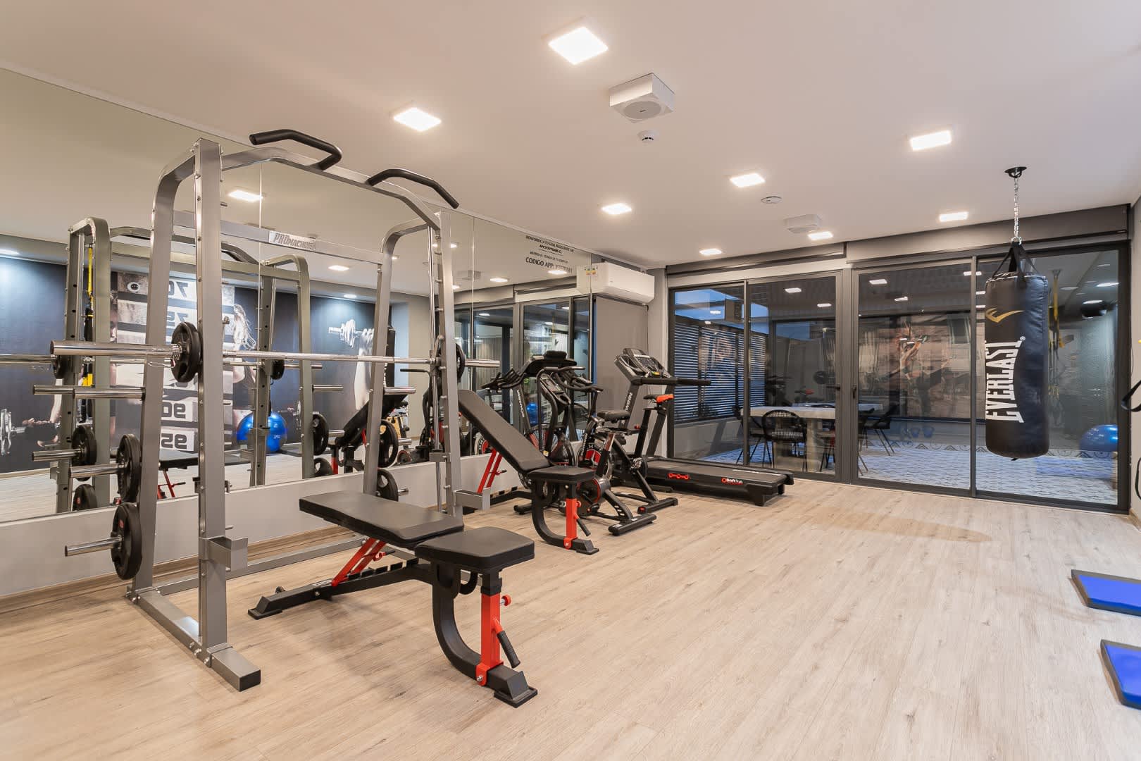 Stay fit during your stay with access to a modern gym featuring top-notch equipment and a motivating atmosphere.