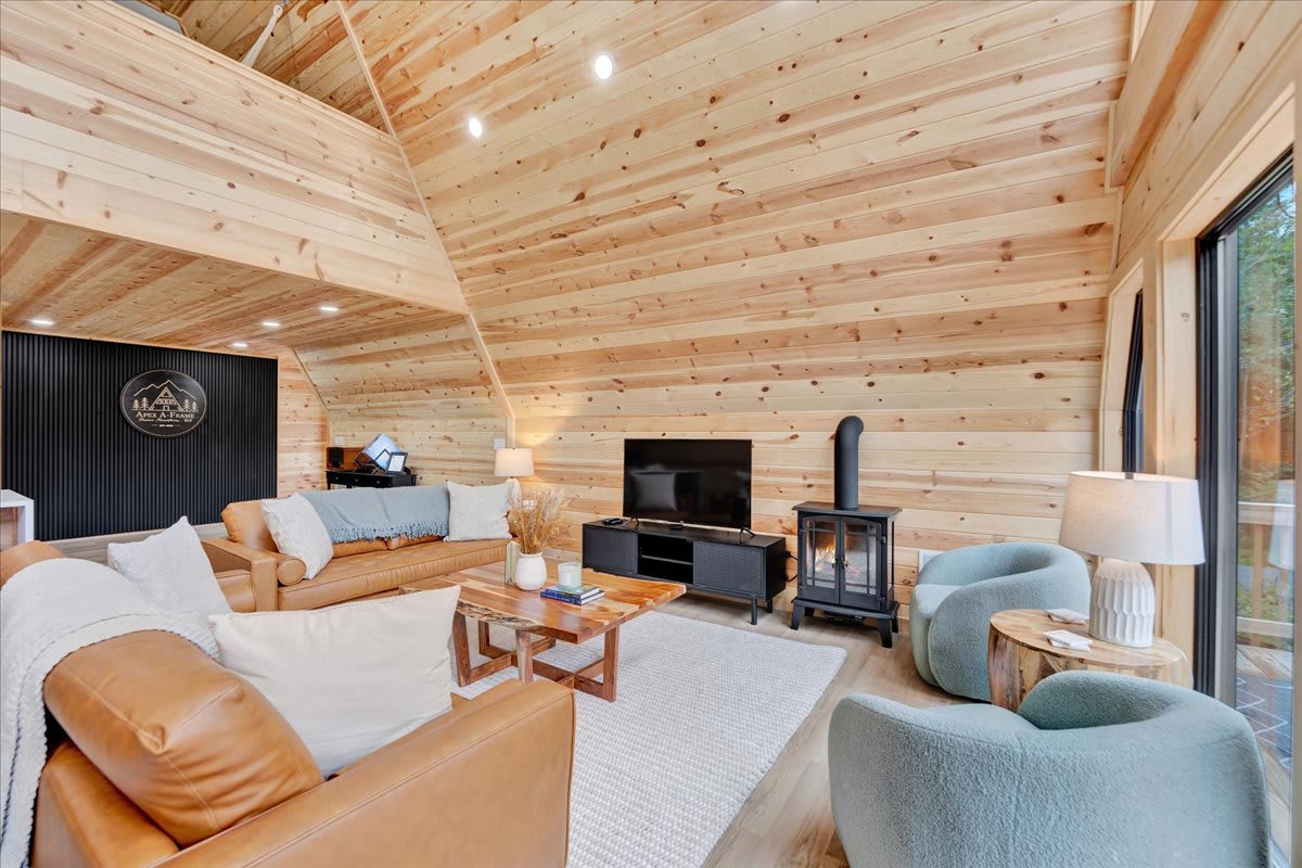 Apex A-Frame | Lake Access | Hot Tub | Fire Pit