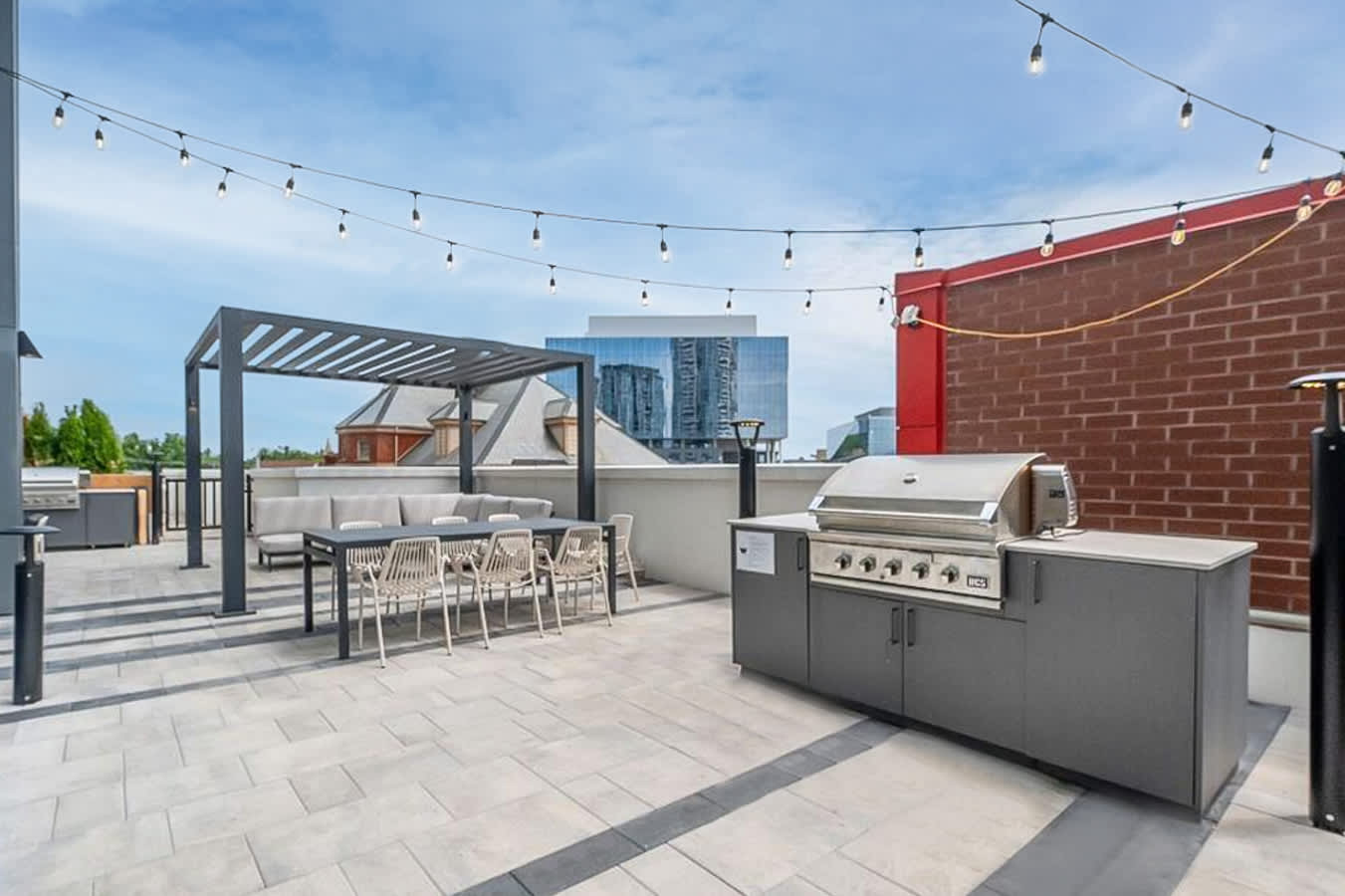 Communal Patio with BBQ Facilities