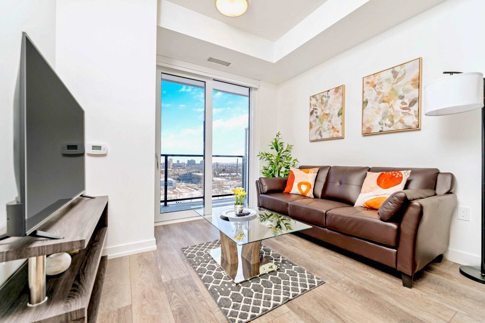 Union Towers Condo with City Views and Patio