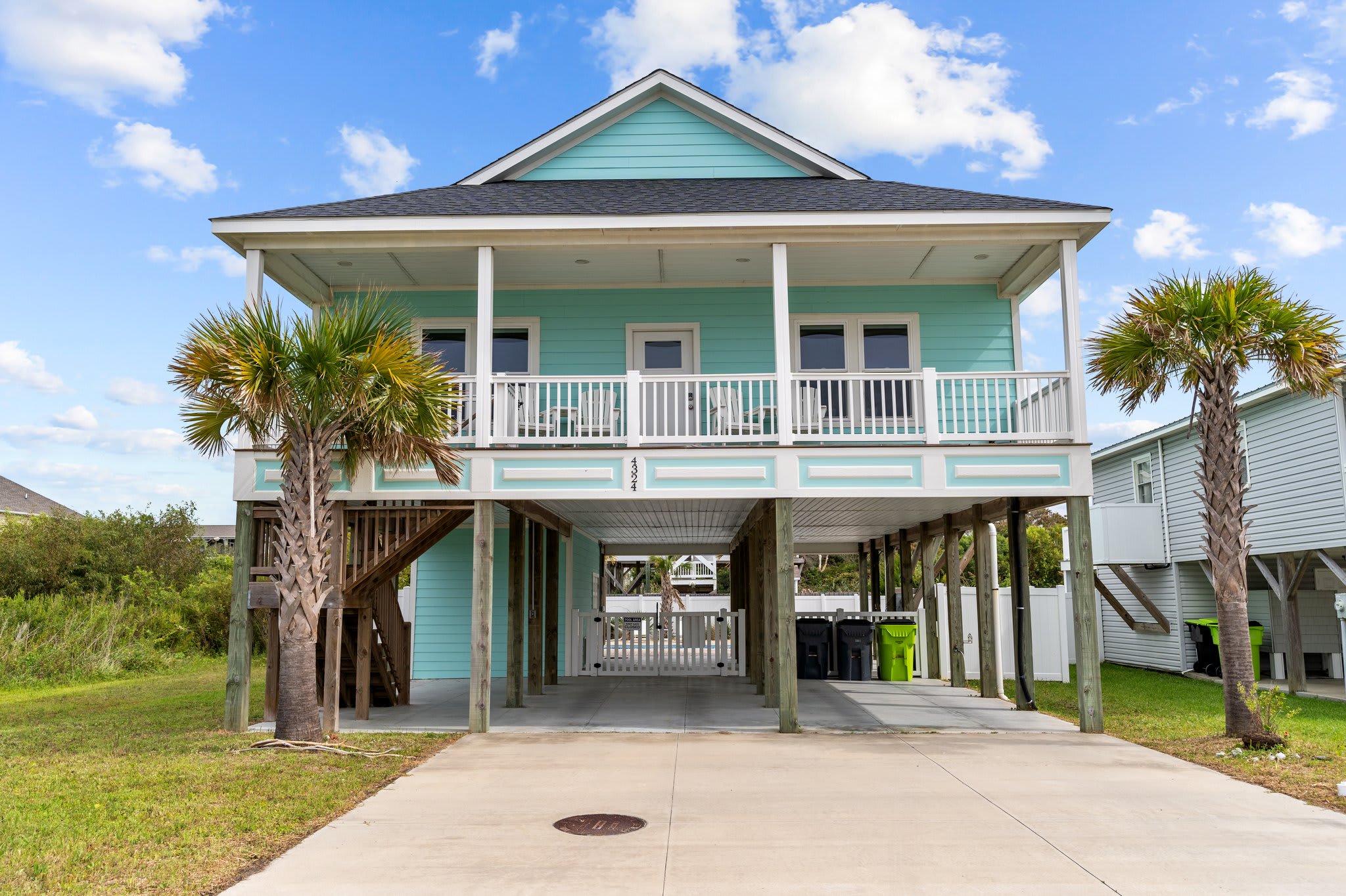 Beachside Charm! Pool, Spa & 3-Min Walk to Shore — Oak Island, NC — vacation rental