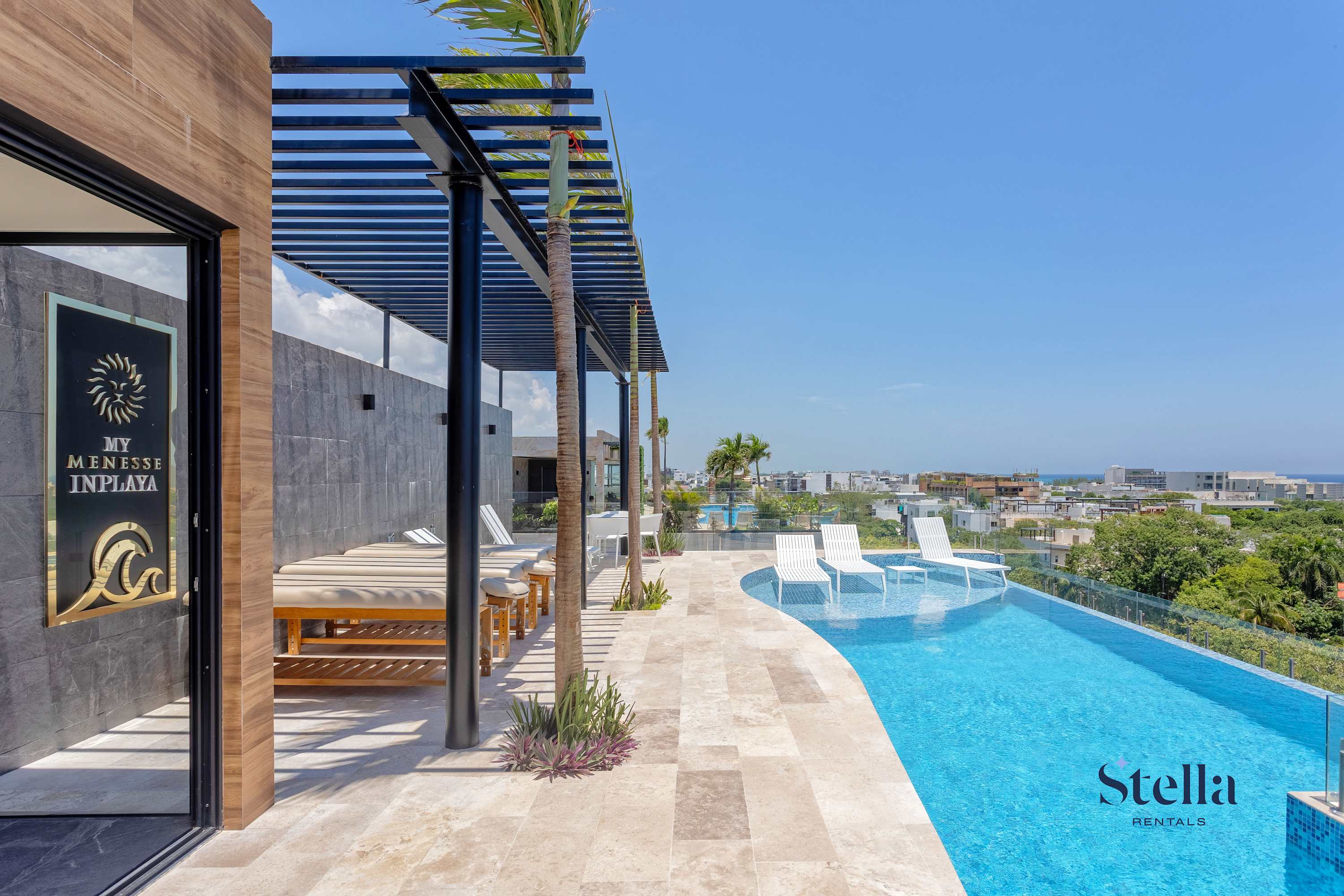 Balcony and Oceanview Pool, Steps from 5th Avenue — Playa del Carmen, Quintana Roo — vacation rental