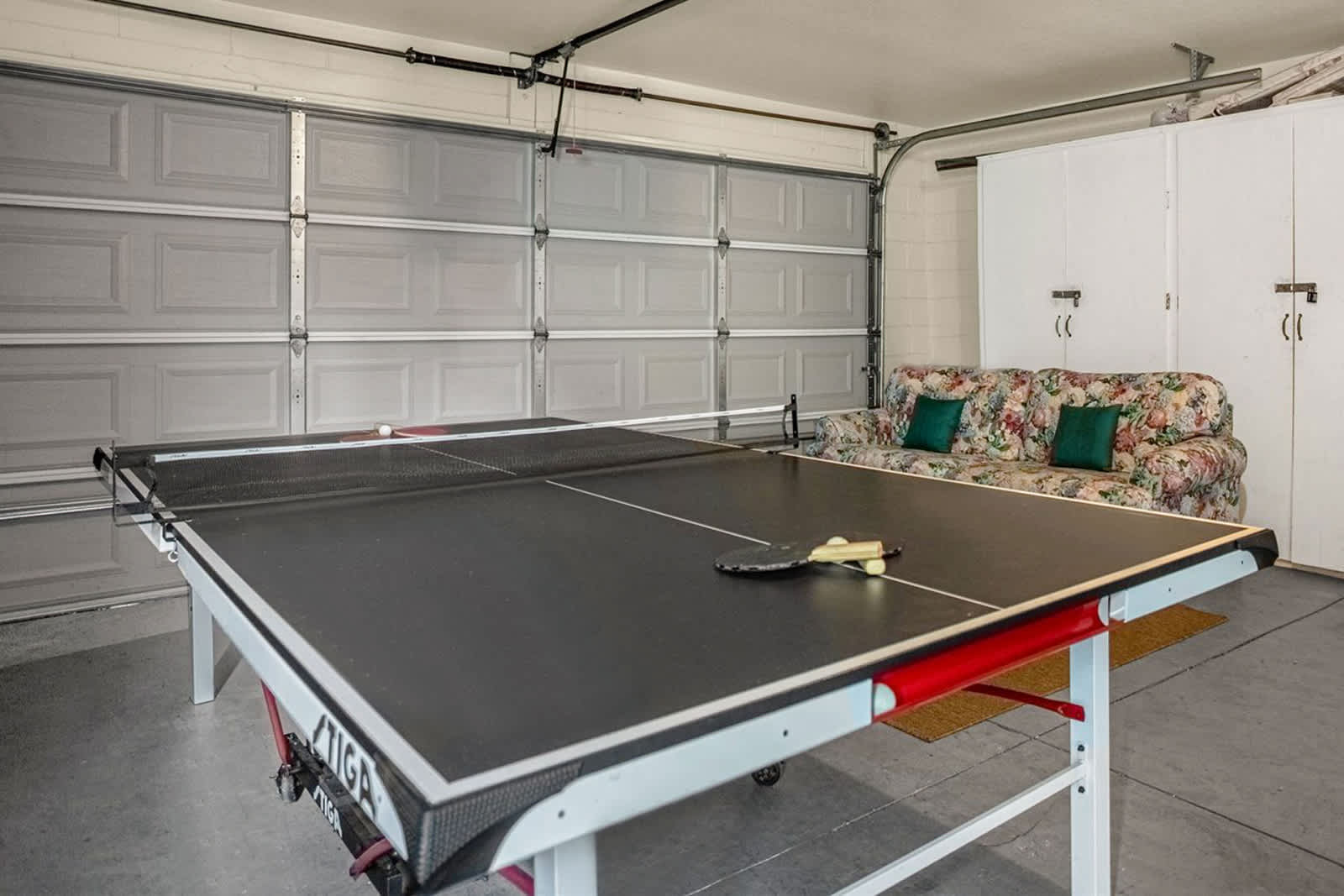 Table Tennis in the Garage!