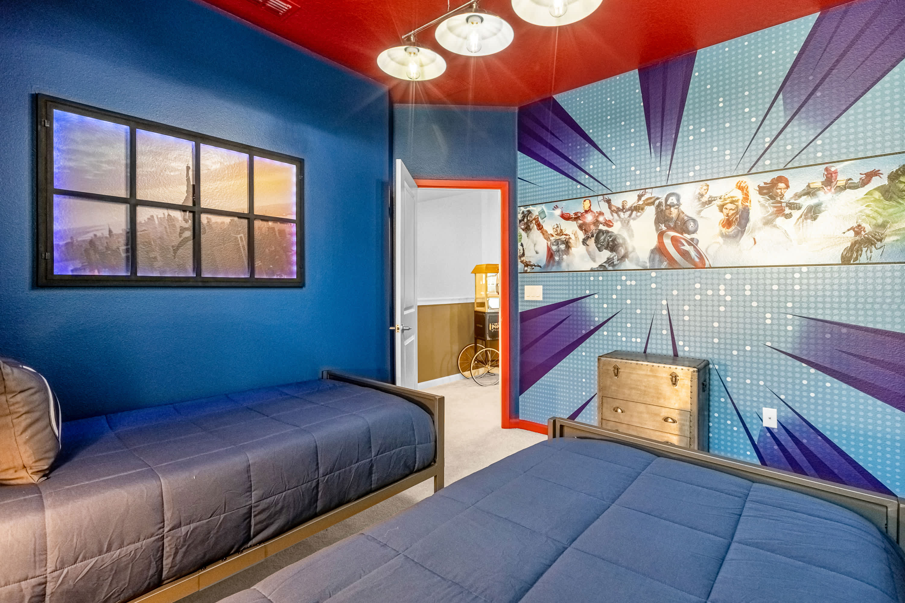 The Avengers Themed Bedroom