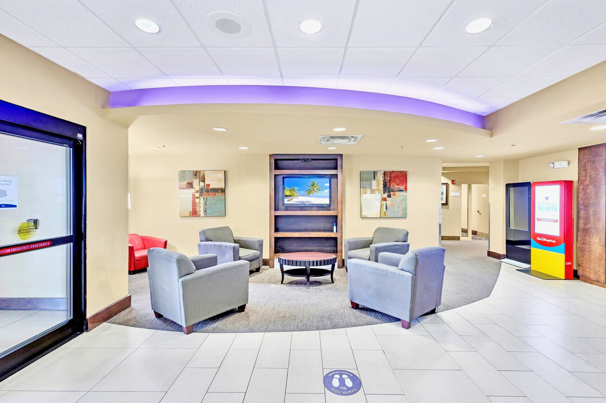 Comfortable Lobby With Relaxing Seating Options