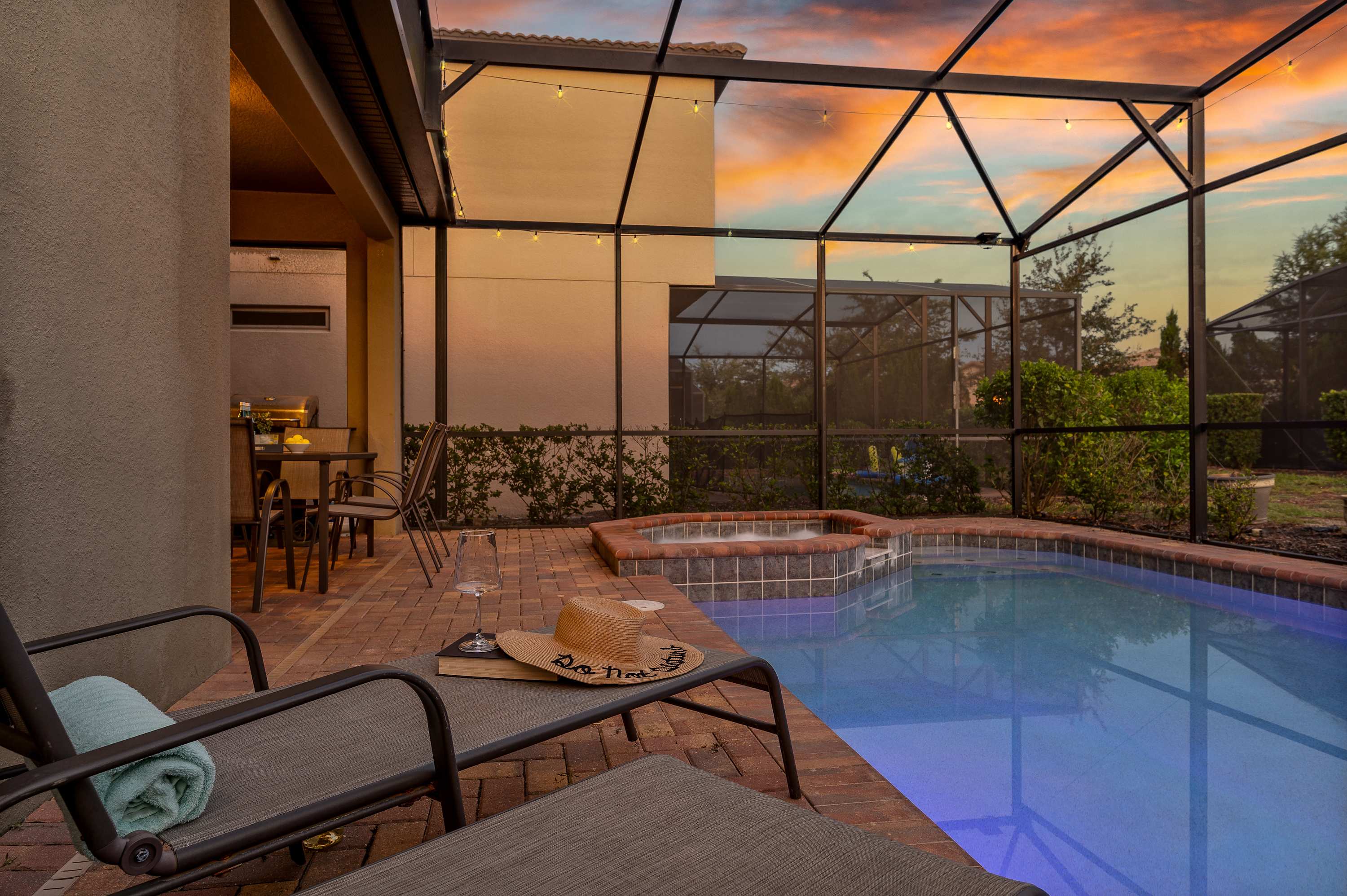 Lazy River + Game Room + Private Pool