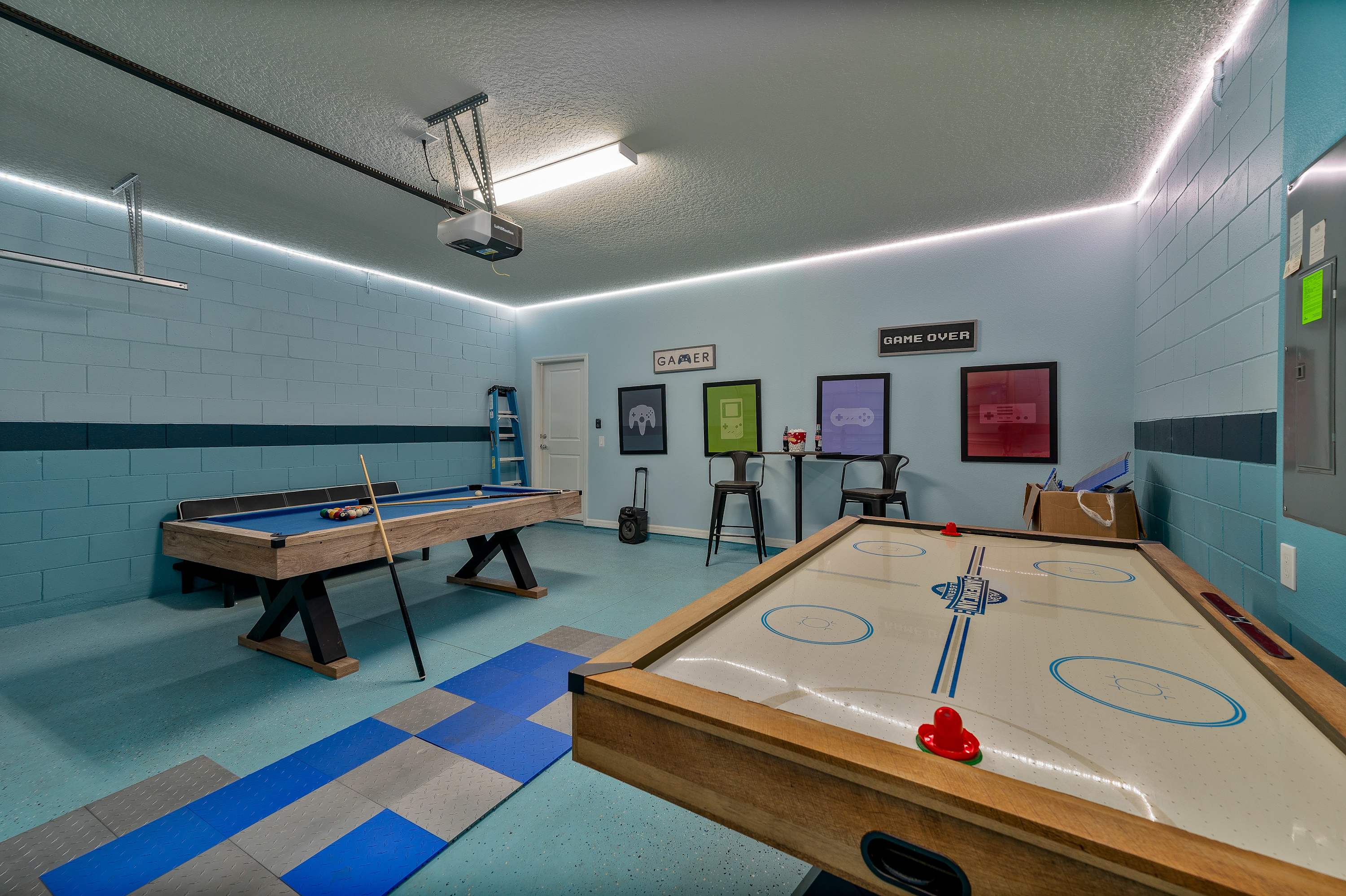 Lazy River + Game Room + Private Pool