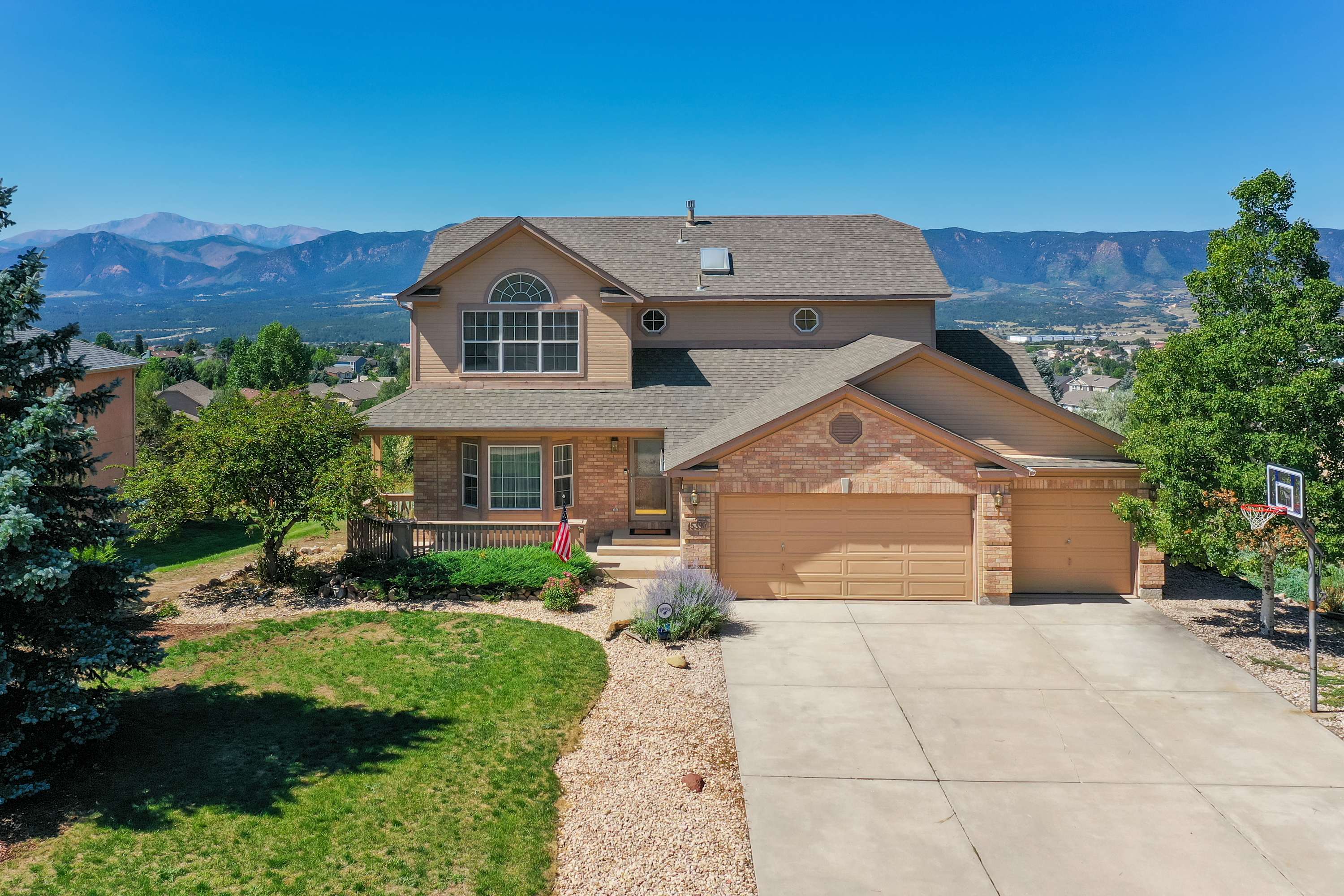 Air Force Academy Base with Deck and Mountain View — Colorado Springs, CO — vacation rental