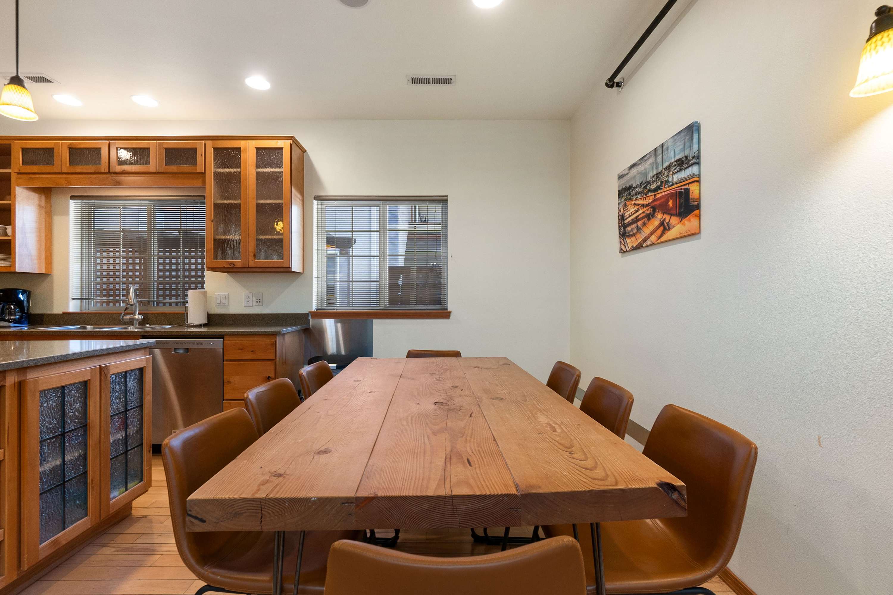 Large gathering areas