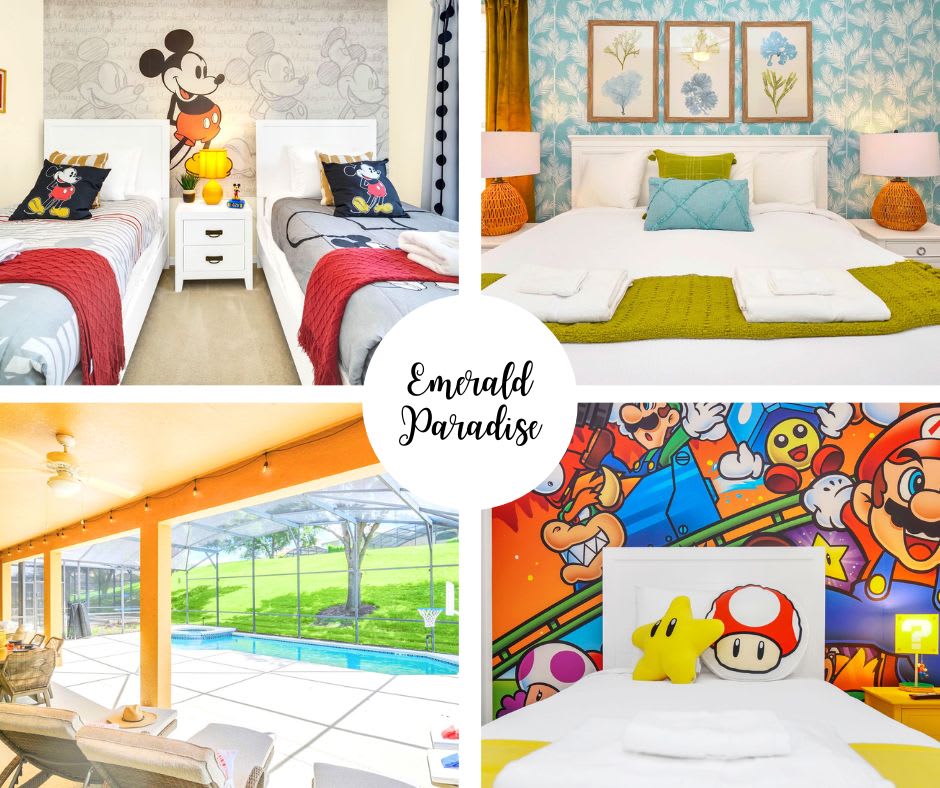 Emerald Paradise. New decor, 15 mins from Disney! — Kissimmee, FL — vacation rental