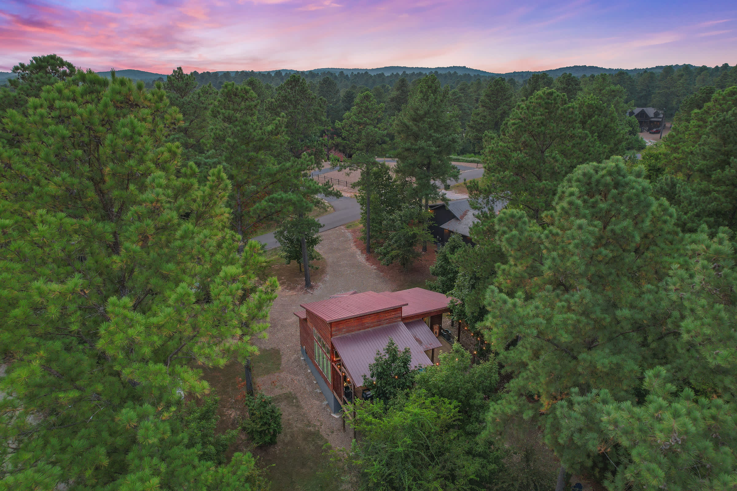 Cabin Retreat with Spa, Fire Pit & Games - Sleeps 4