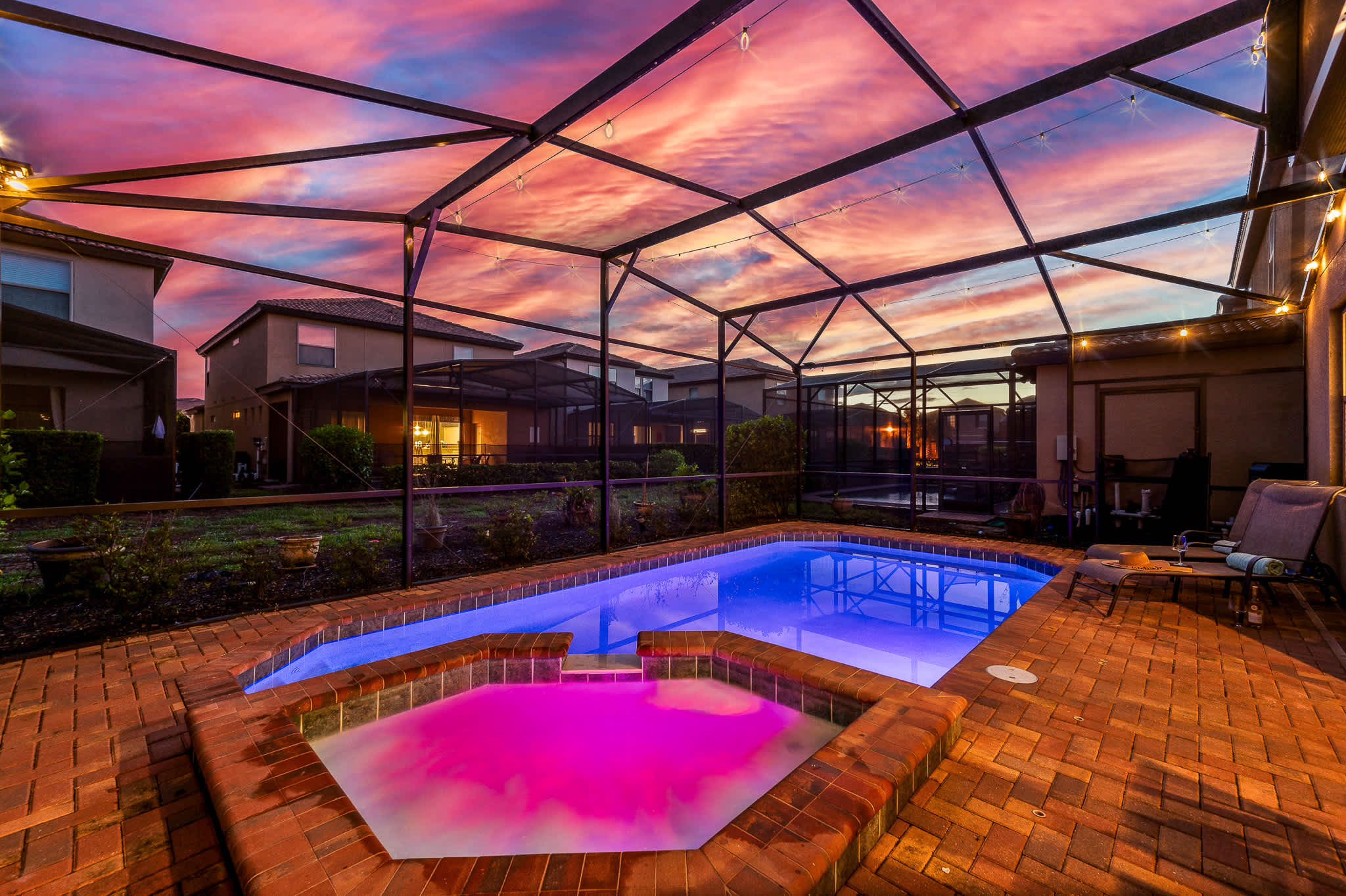 Lazy River + Game Room + Private Pool