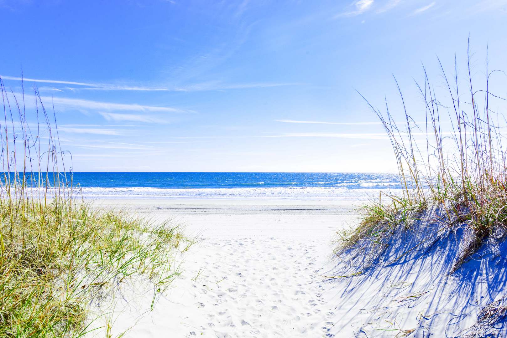 Beach Right Across Street