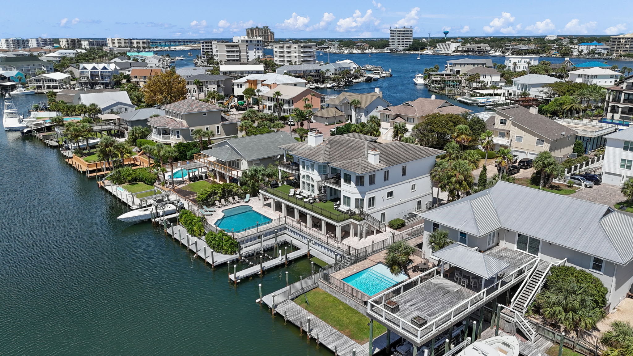 Waterfront Home~Pool~Golf Cart~Dock~Sleeps 16 — Destin, FL — vacation rental