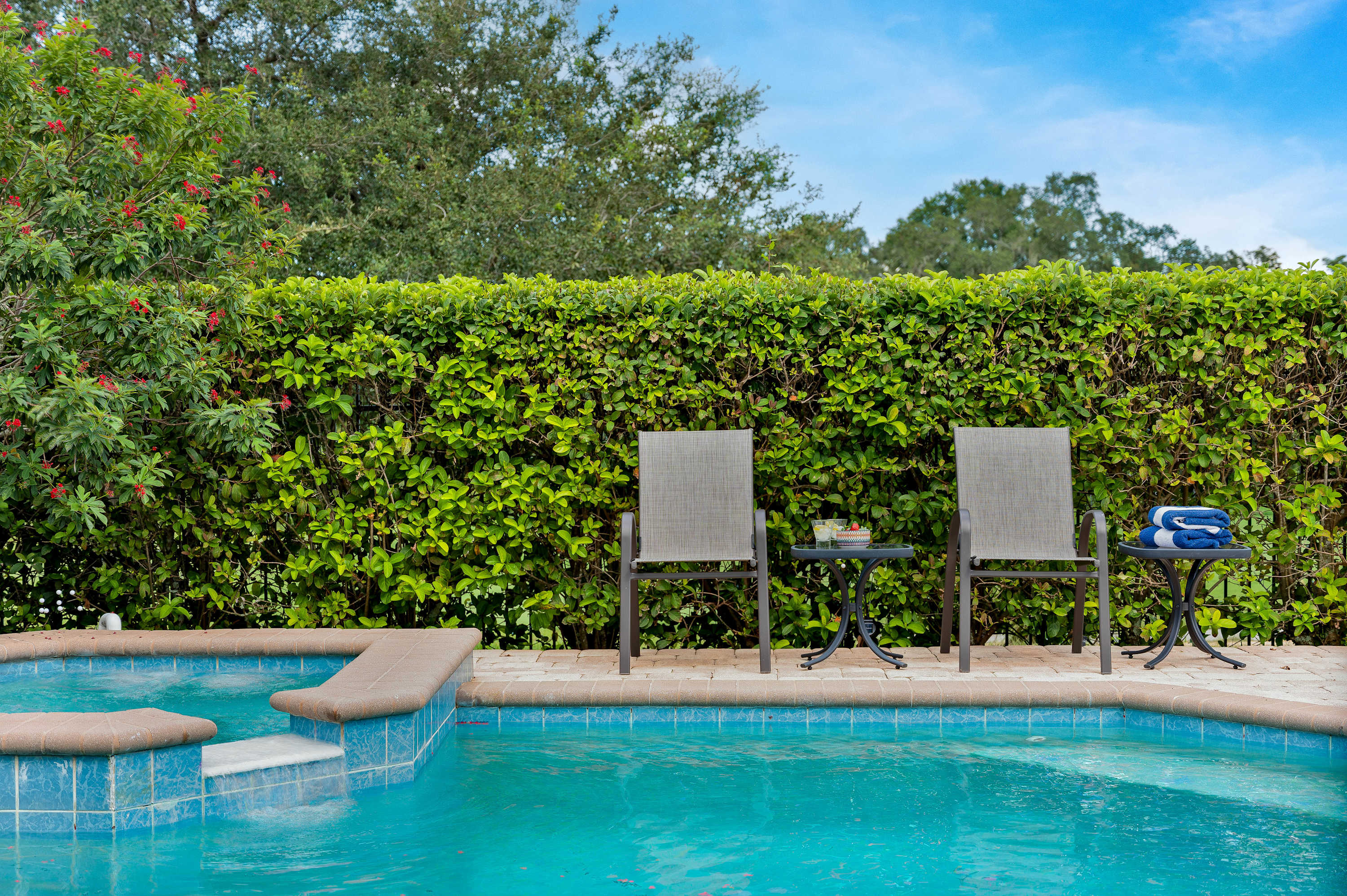 Golf Course View! Game Room, Private Heated Pool!