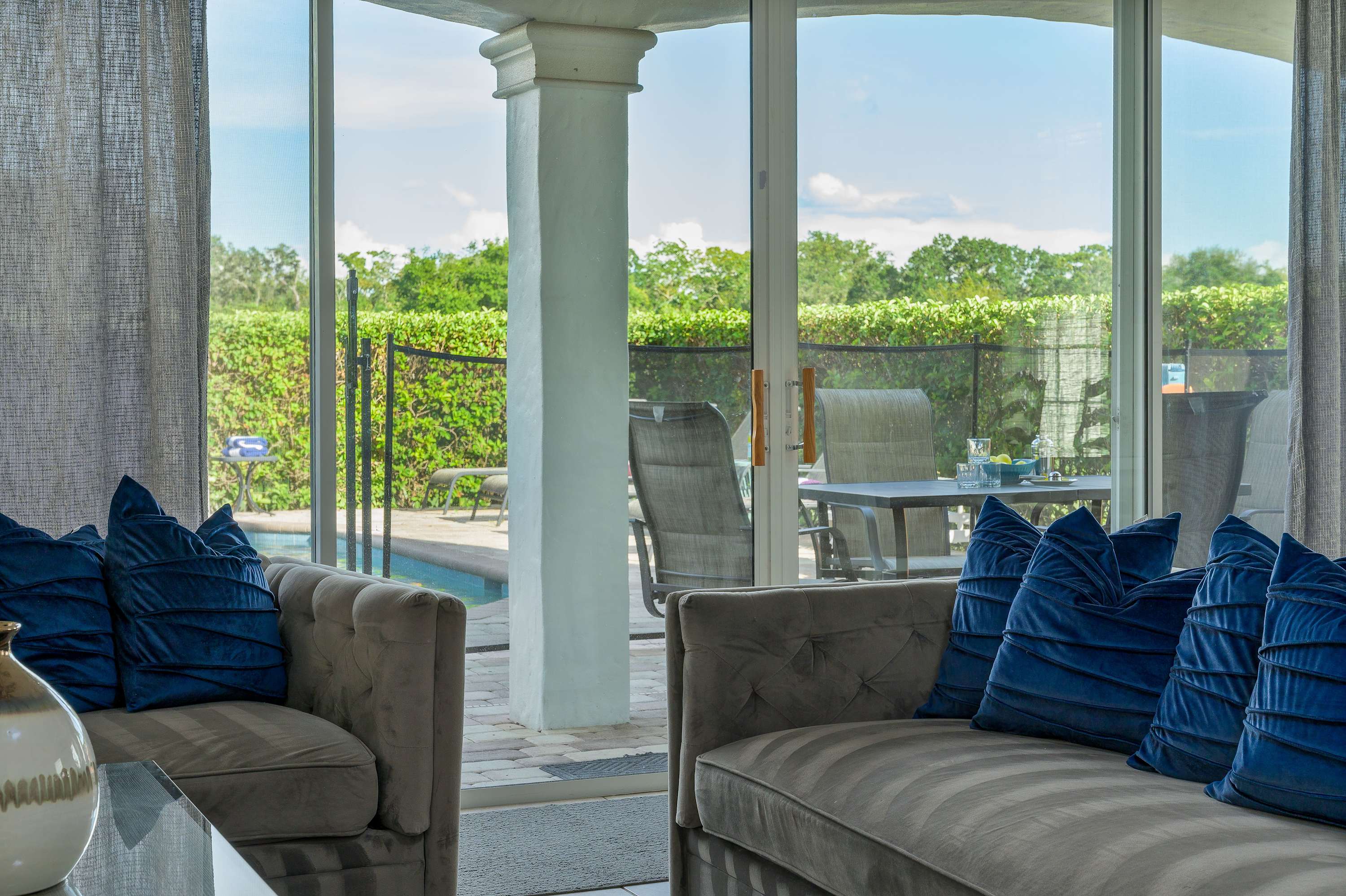 Golf Course View! Game Room, Private Heated Pool!