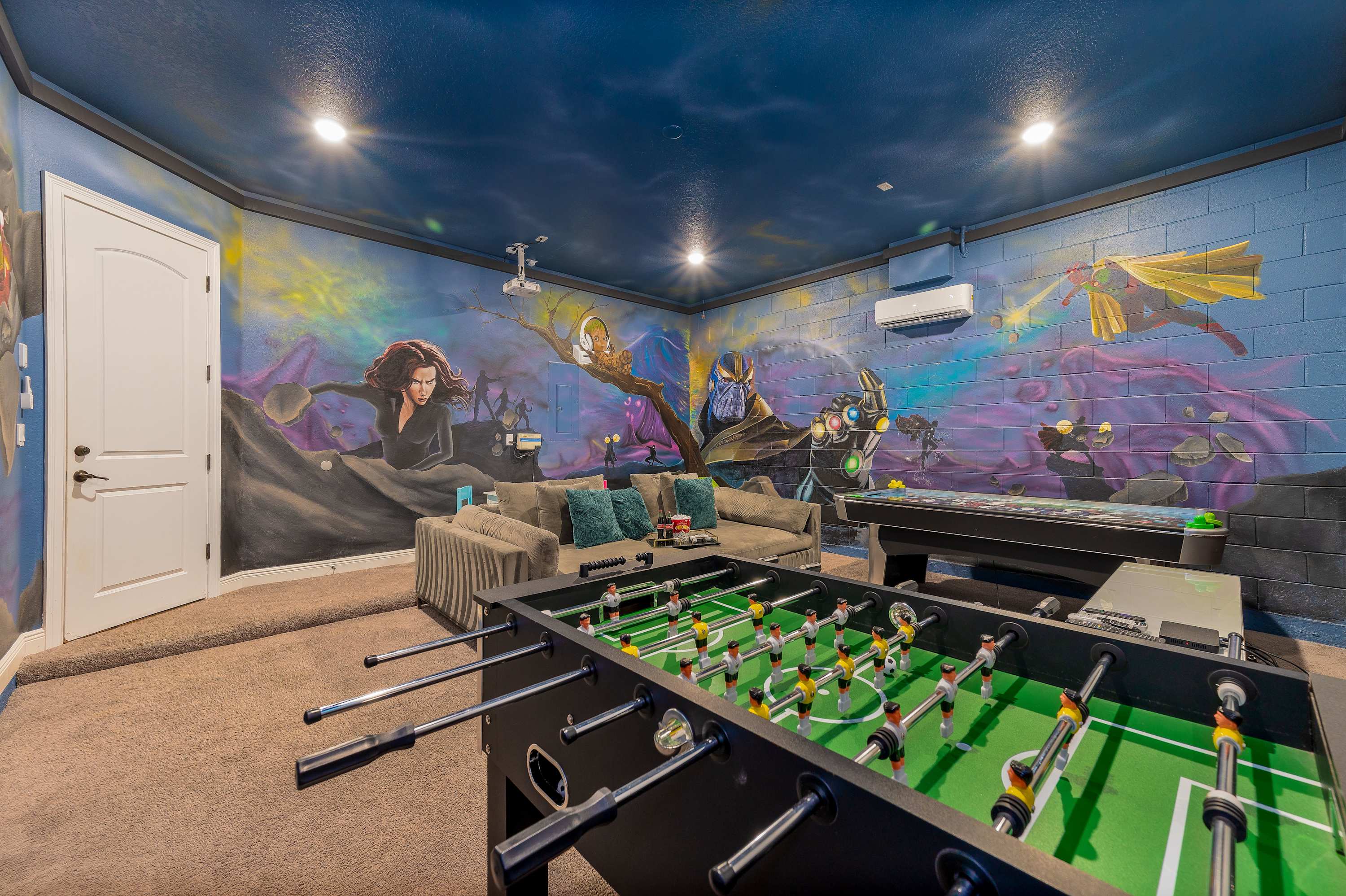 Golf Course View! Game Room, Private Heated Pool!