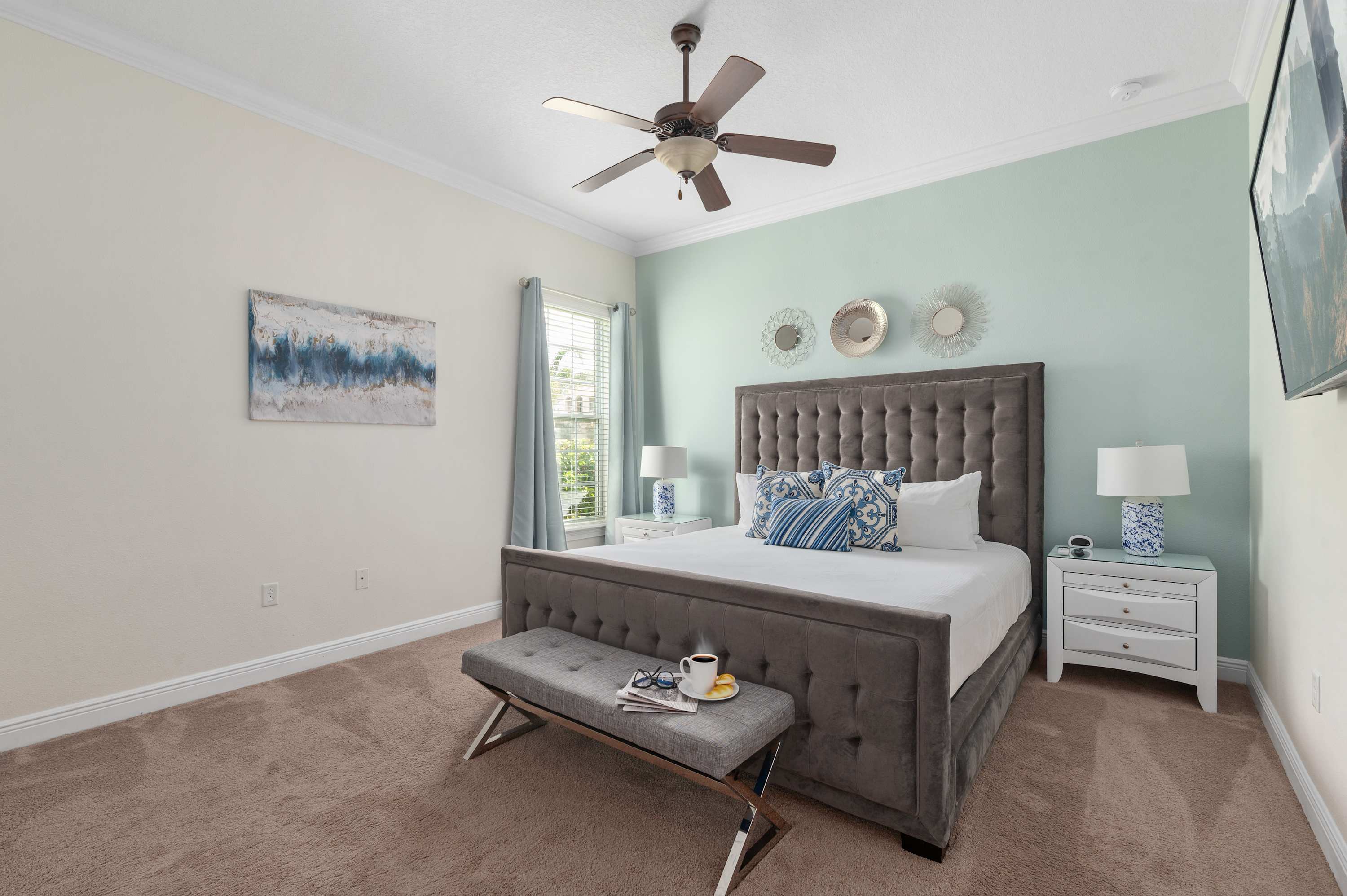 Golf Course View! Game Room, Private Heated Pool!