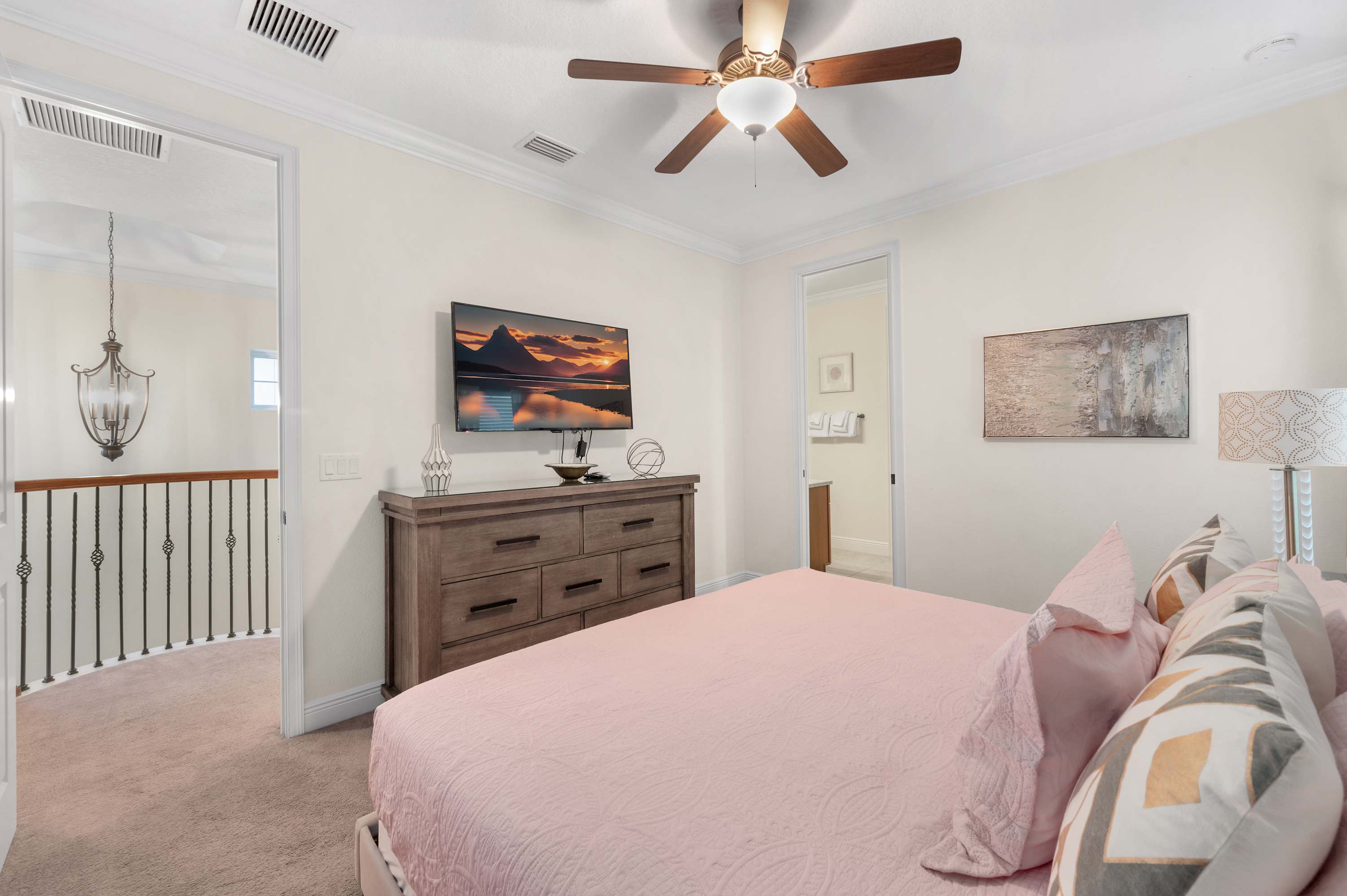 Golf Course View! Game Room, Private Heated Pool!