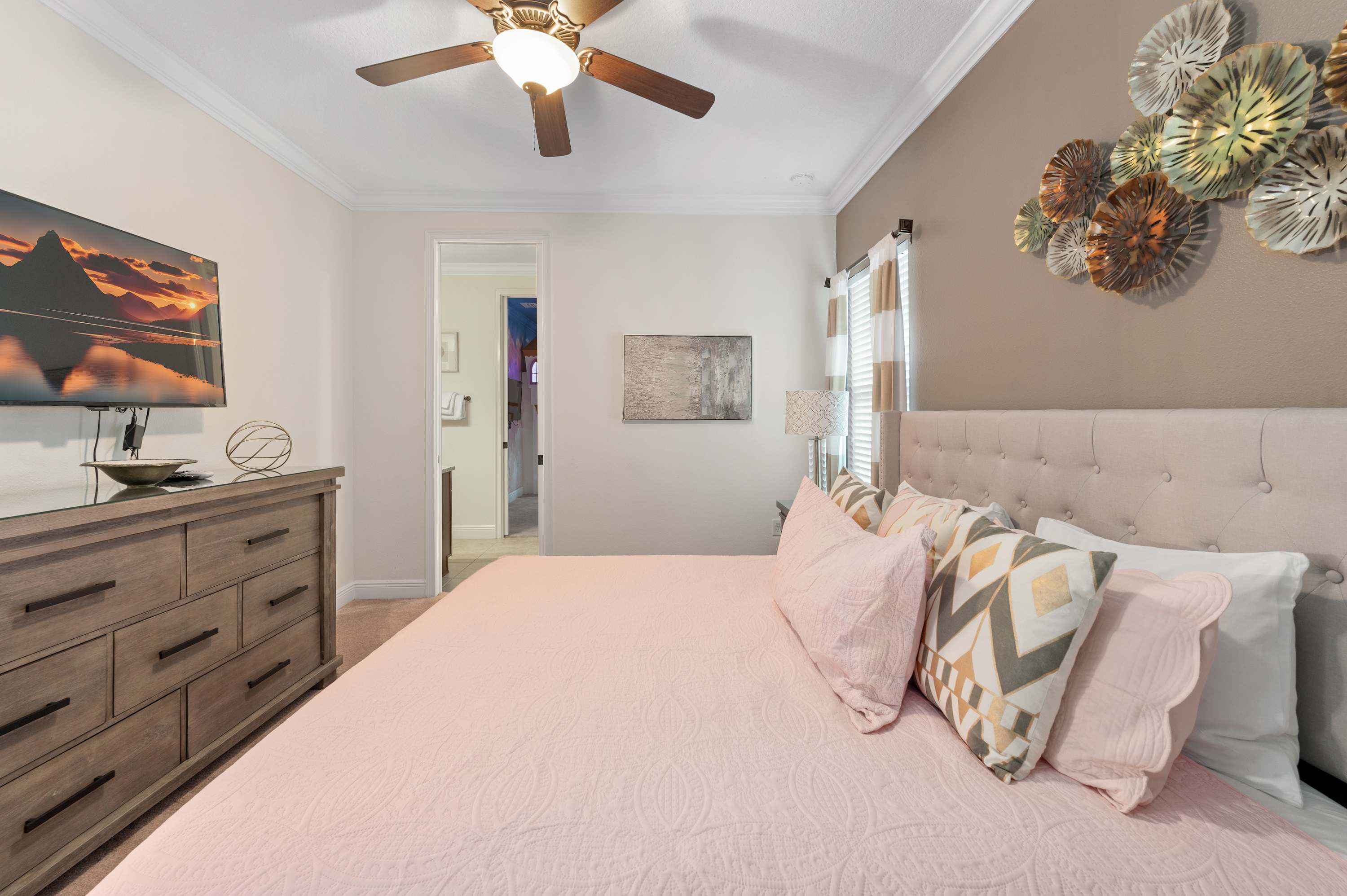 Golf Course View! Game Room, Private Heated Pool!