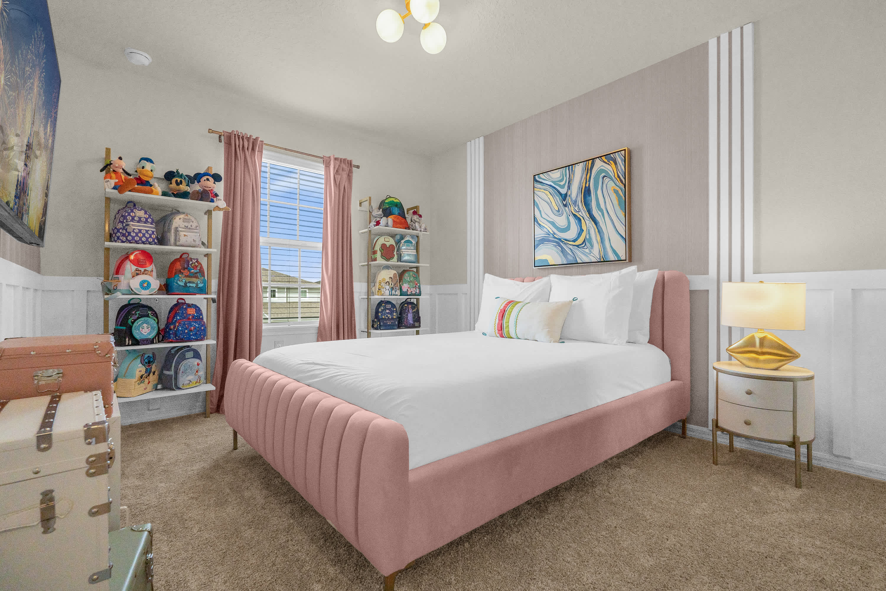 Backpack Bedroom with Closet Vanity