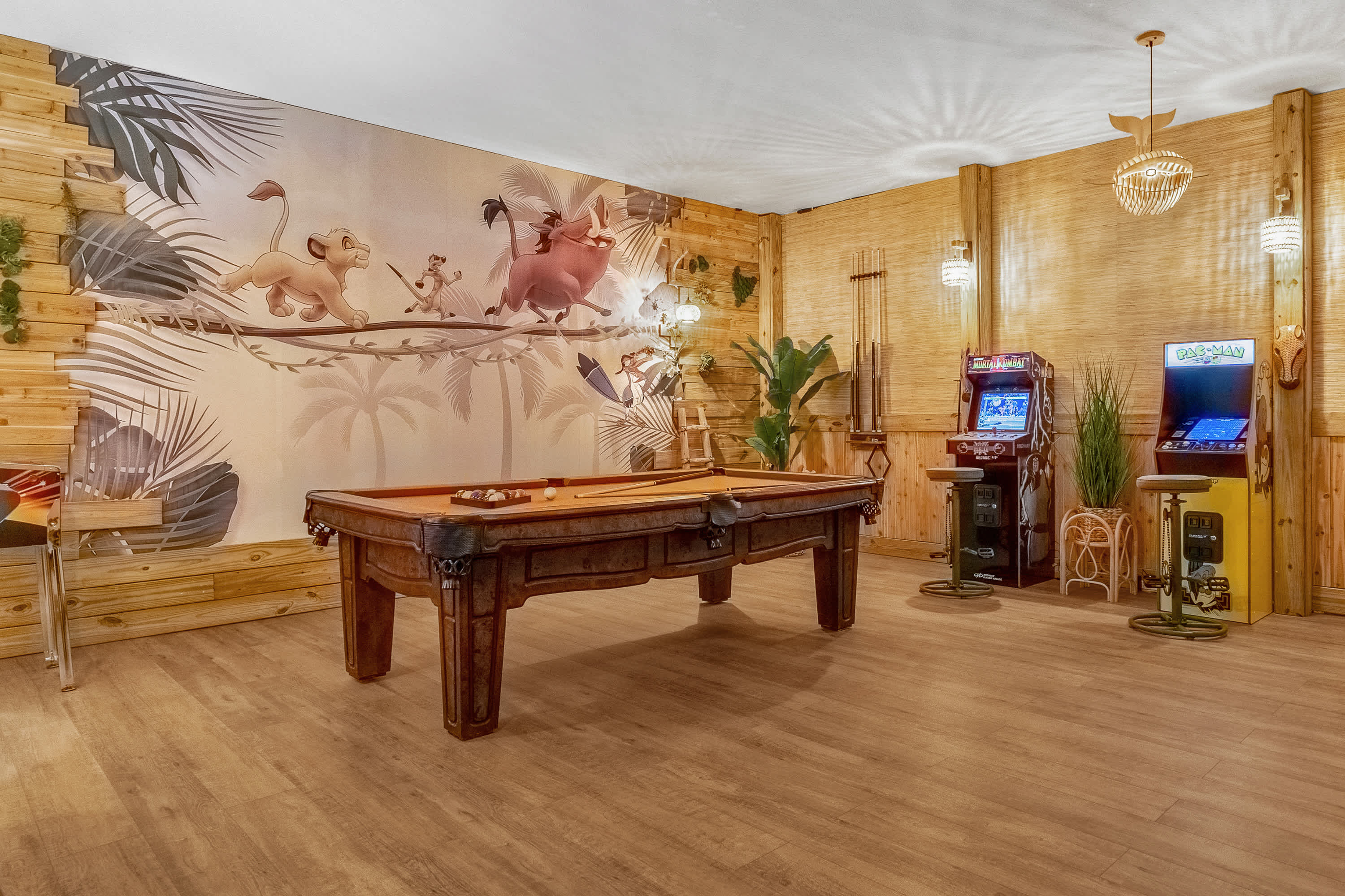 Disney's The Lion King Themed Games Room