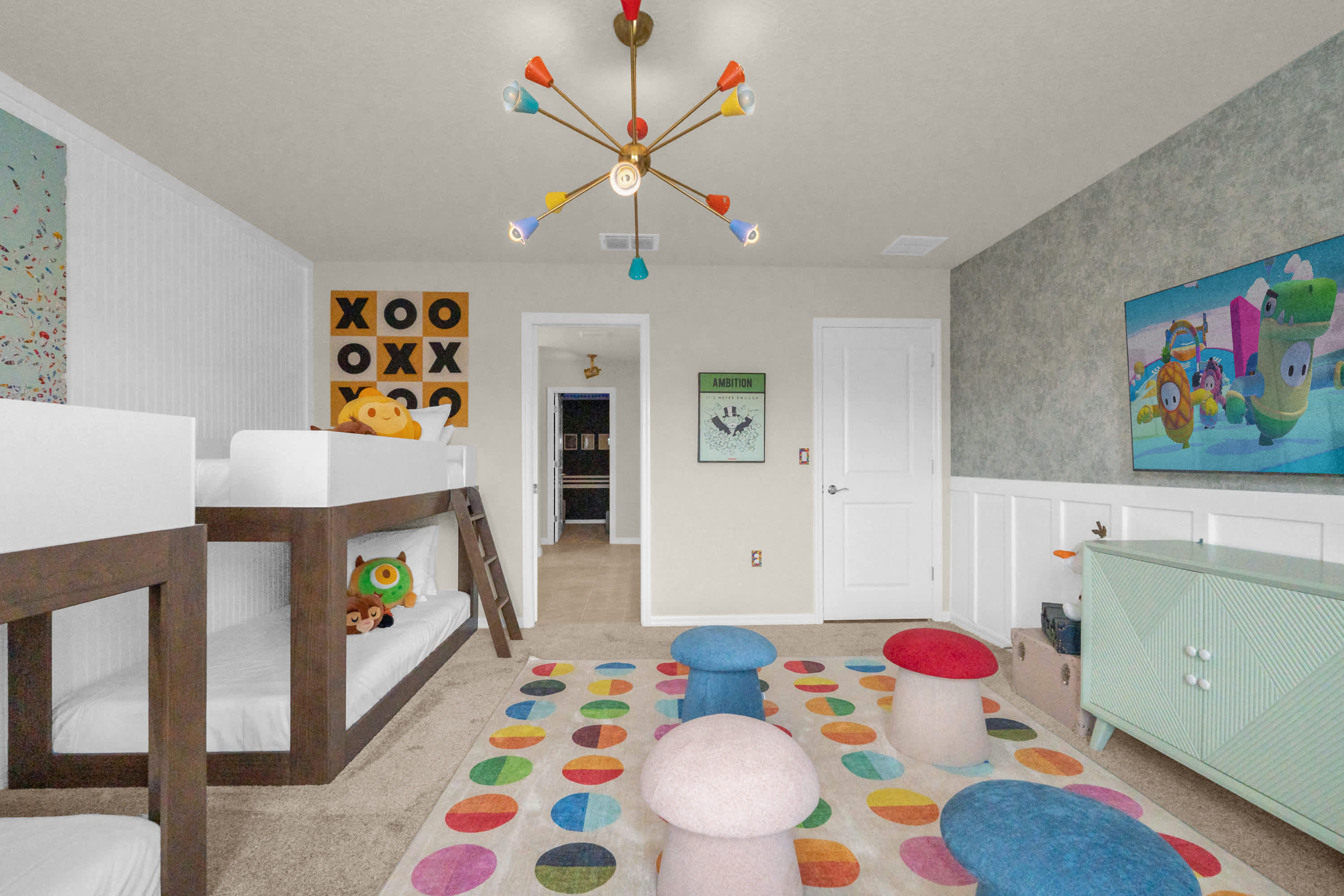 Toy Story Themed Bunk-bed Room