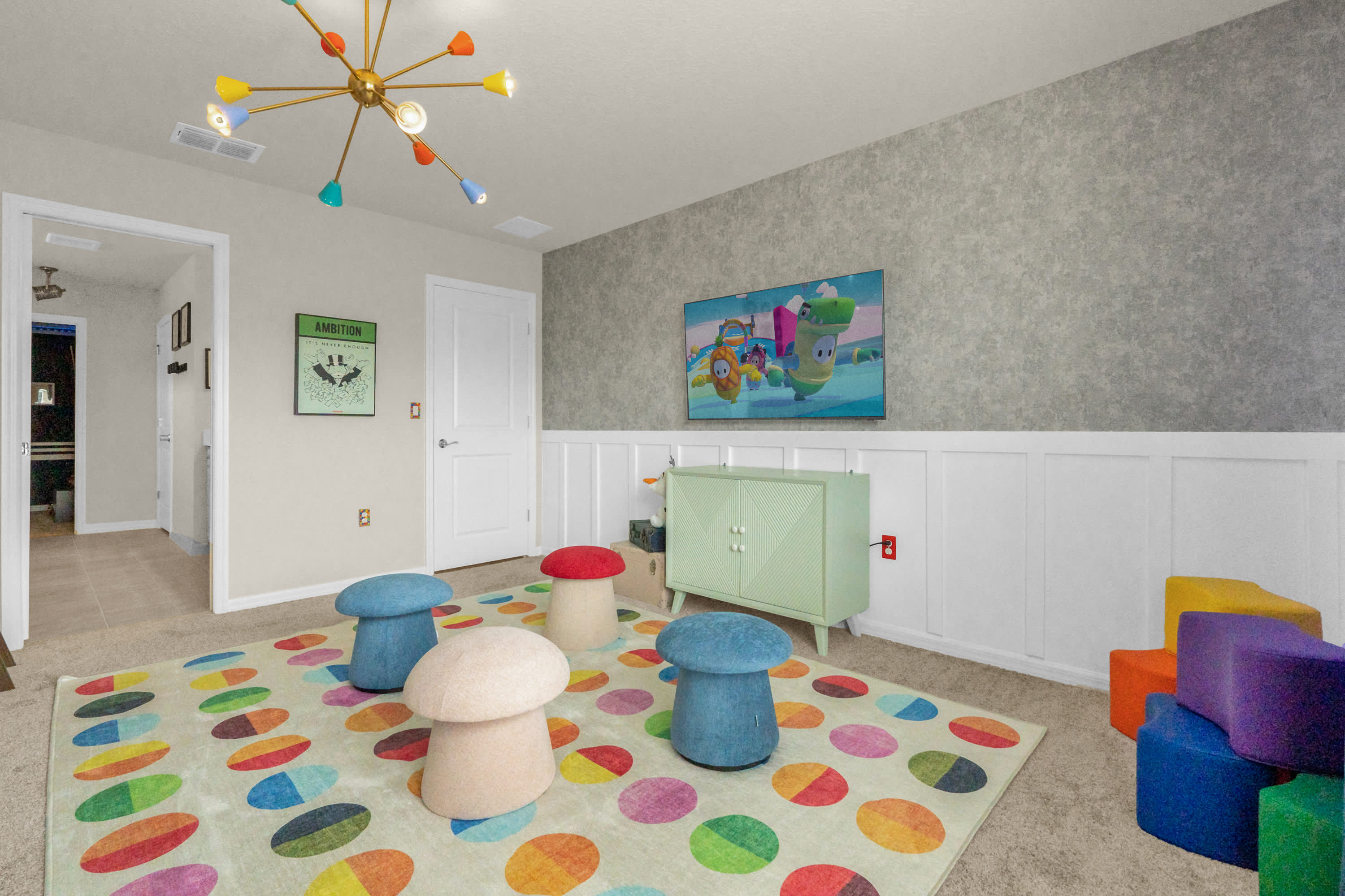 Toy Story Themed Bunk-bed Room