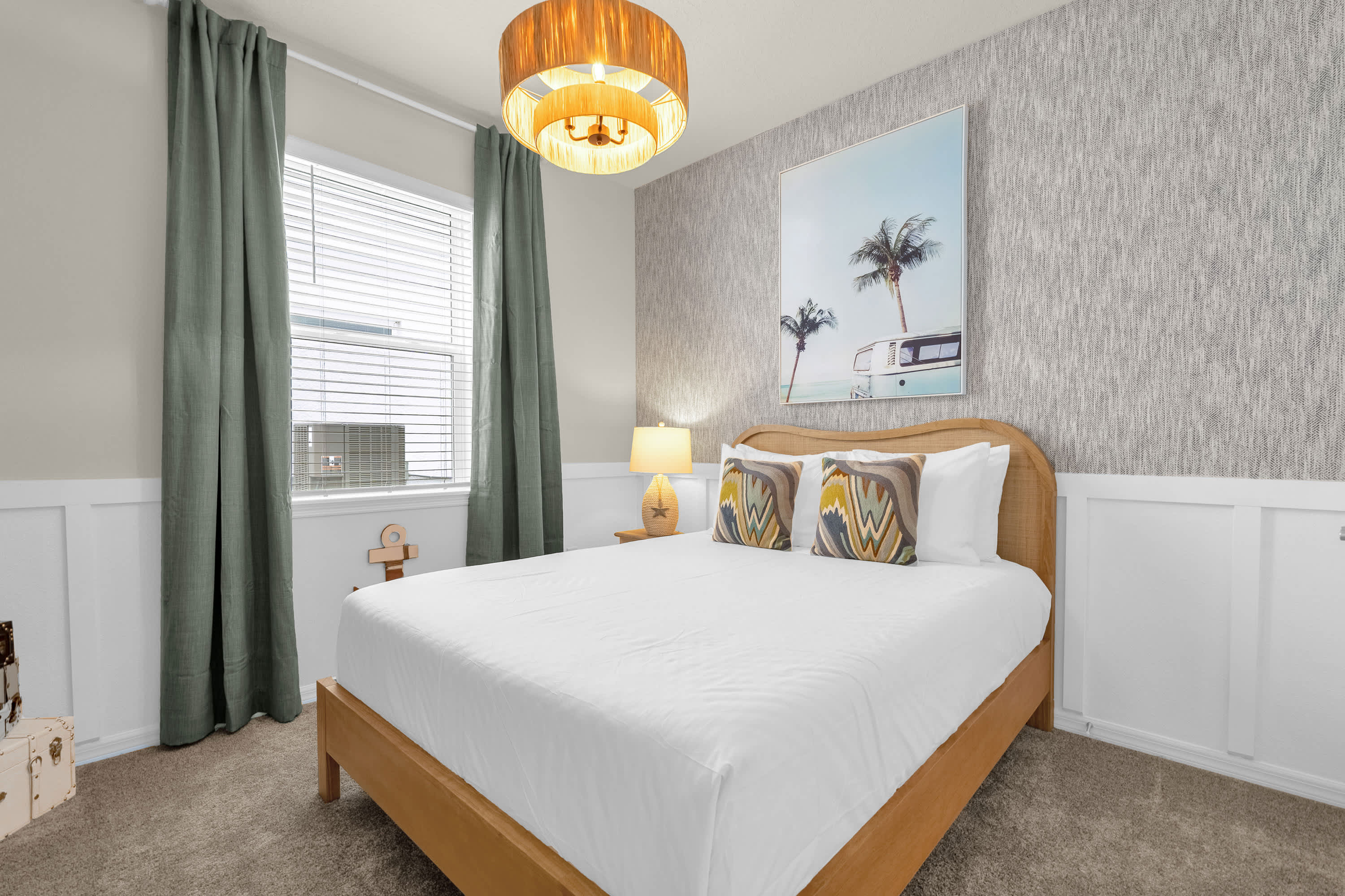 Modern Bedroom with Comfortable Bed