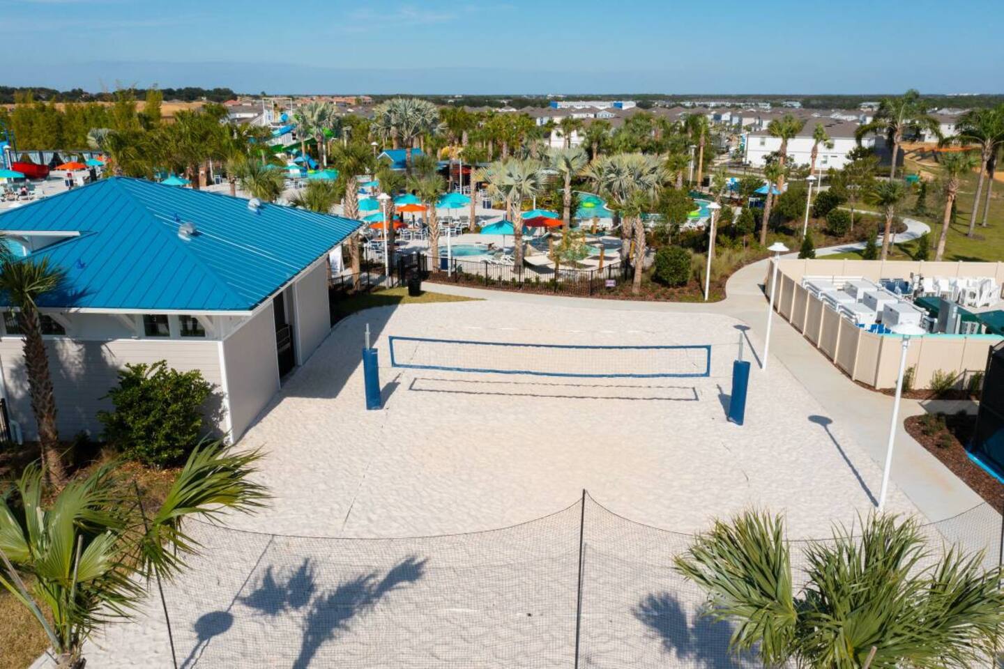 Sand Volleyball Courts at the Clubhouse