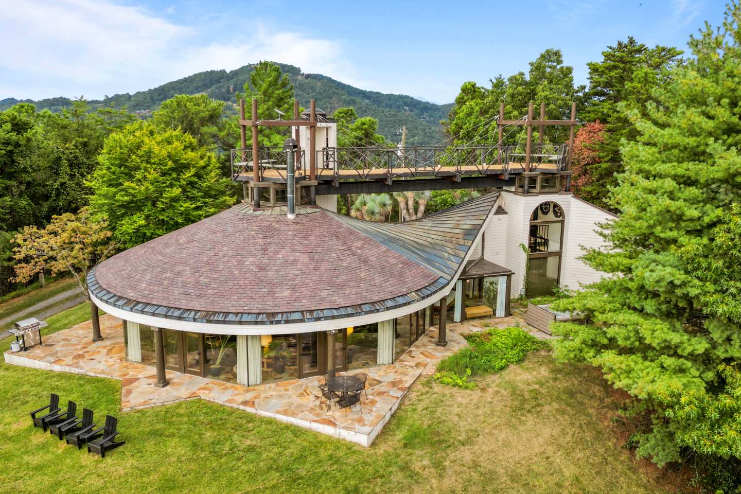 Belltop: Architectural Wonder on Private Mountain